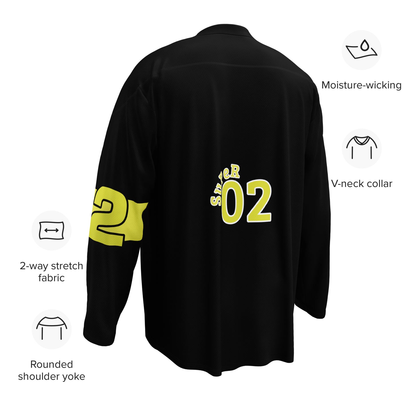 SUPA Recycled hockey fan jersey
