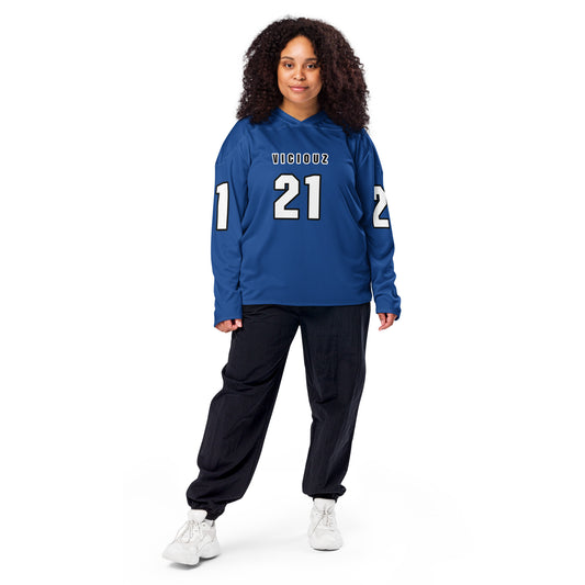 super Recycled hockey fan jersey