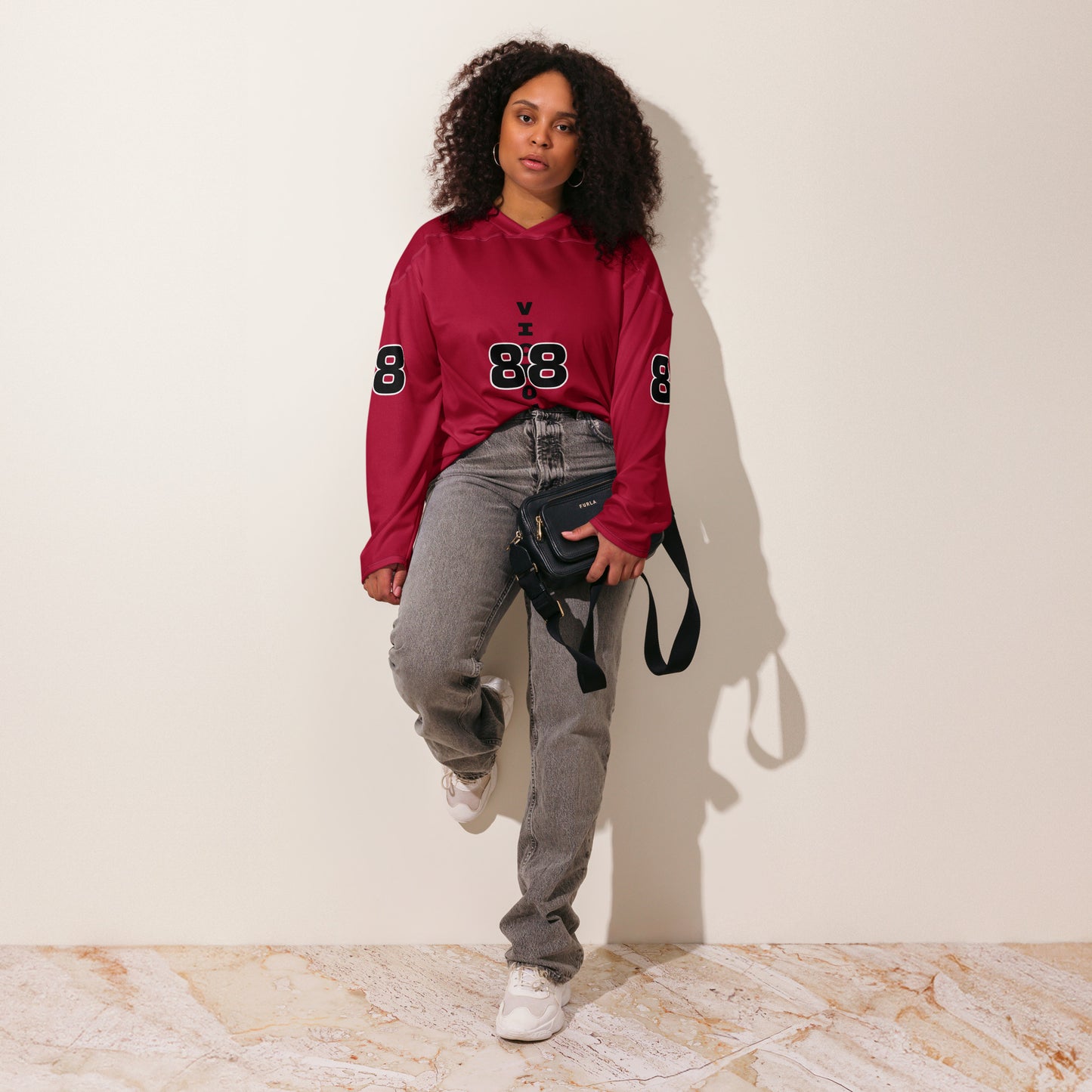 SUPA Recycled hockey fan jersey