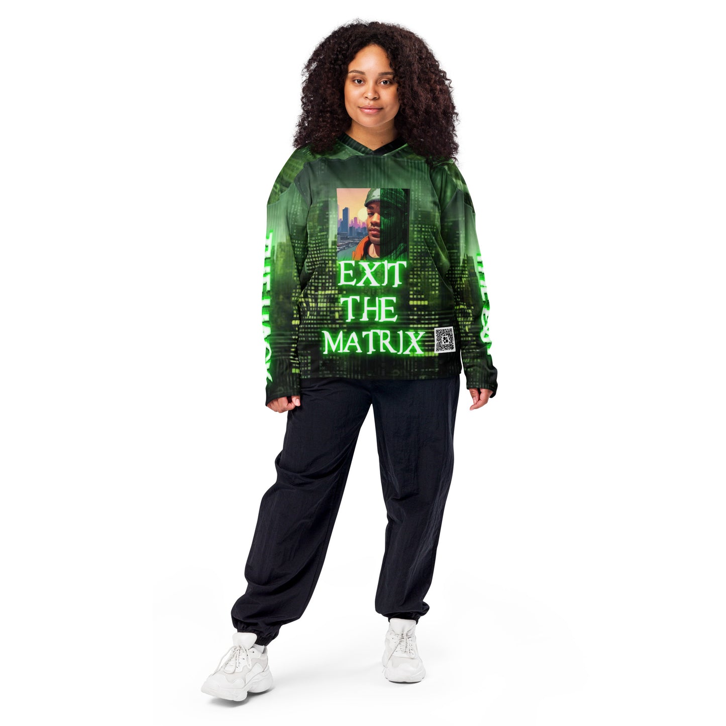 SUPA MATRIX Recycled hockey fan jersey