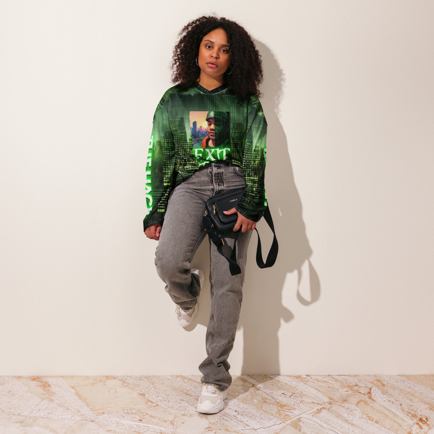 SUPA MATRIX Recycled hockey fan jersey