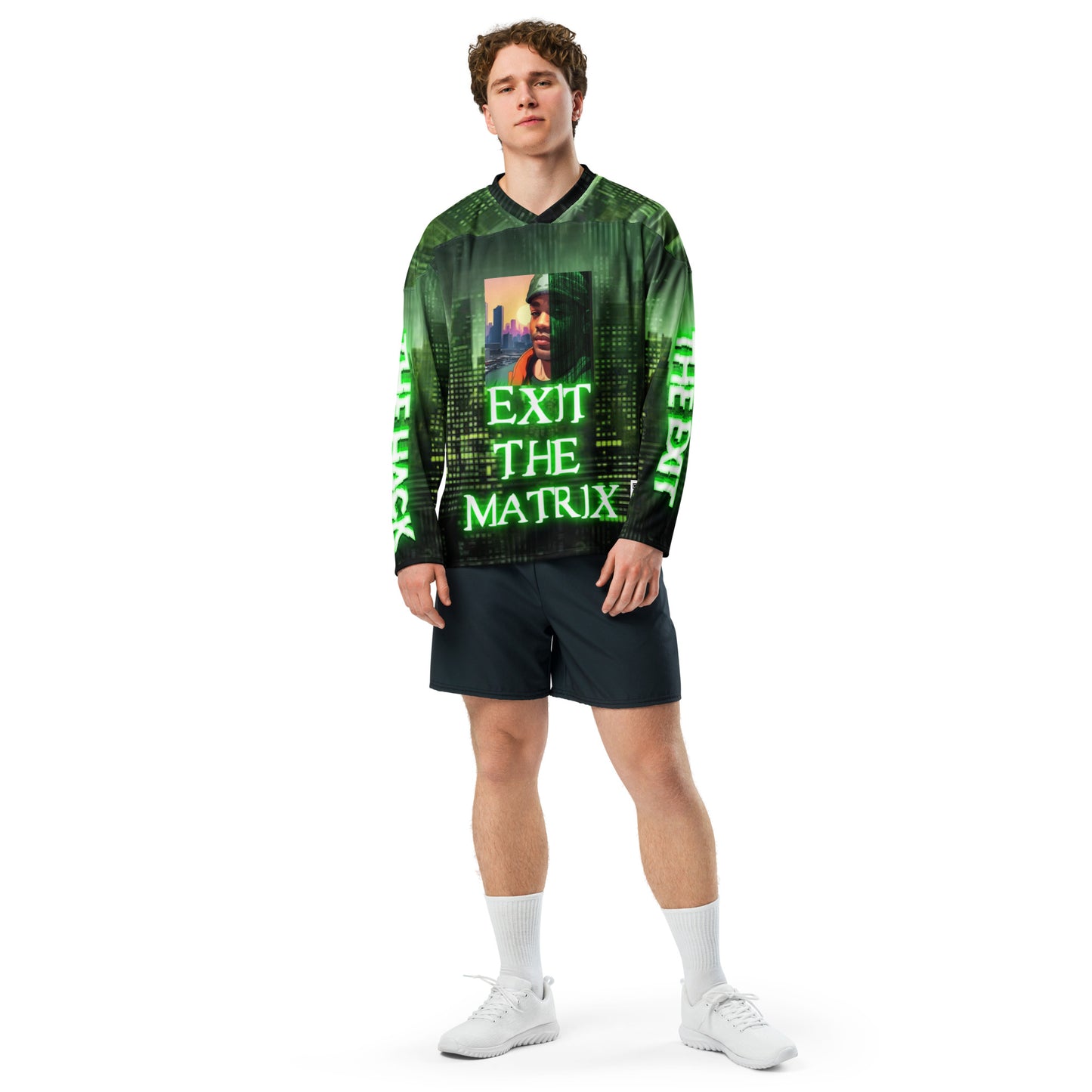 SUPA MATRIX Recycled hockey fan jersey