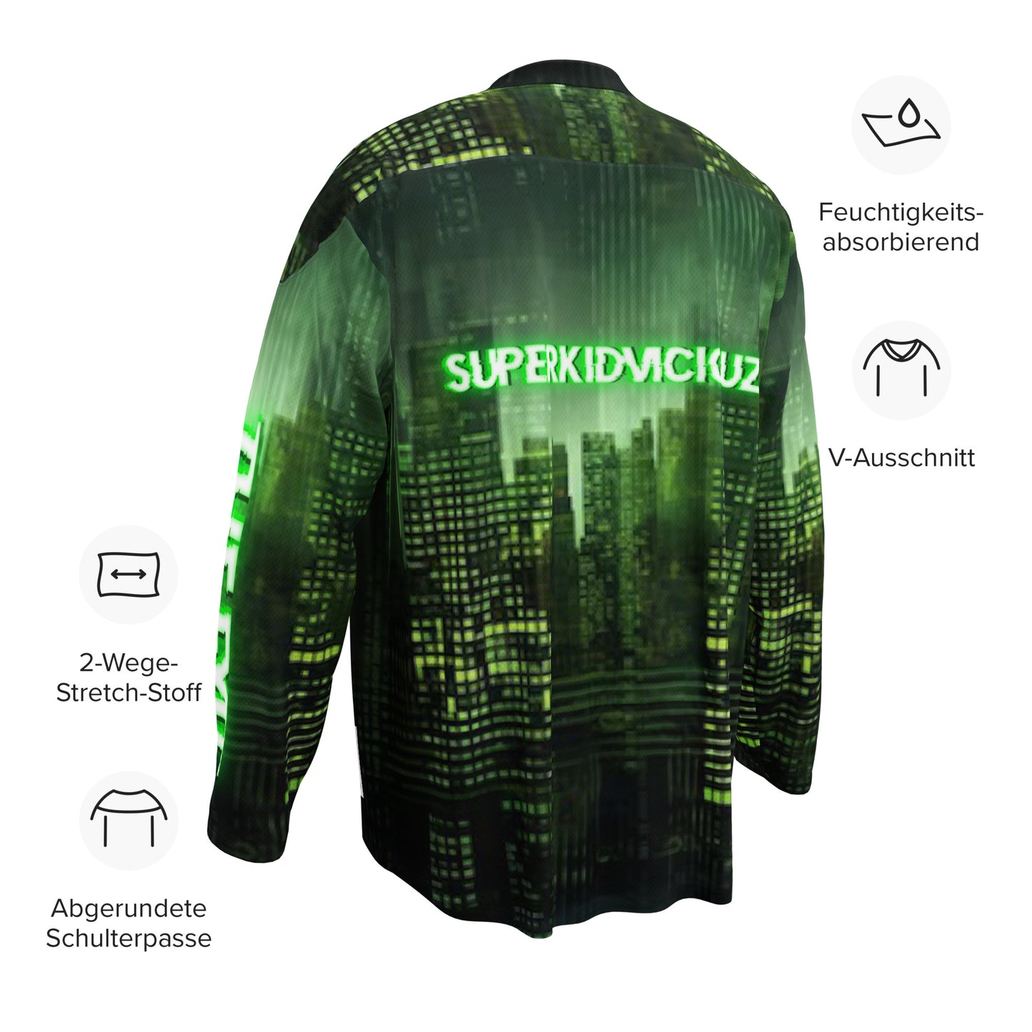 SUPA MATRIX Recycled hockey fan jersey