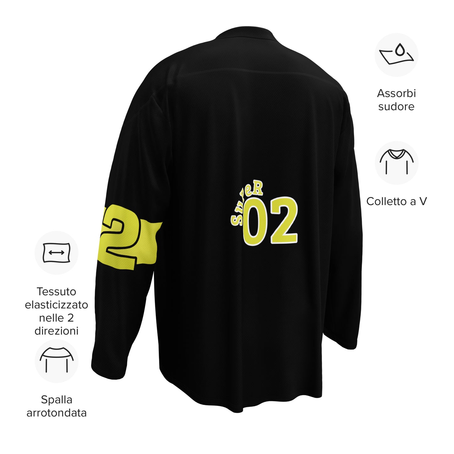 SUPA Recycled hockey fan jersey