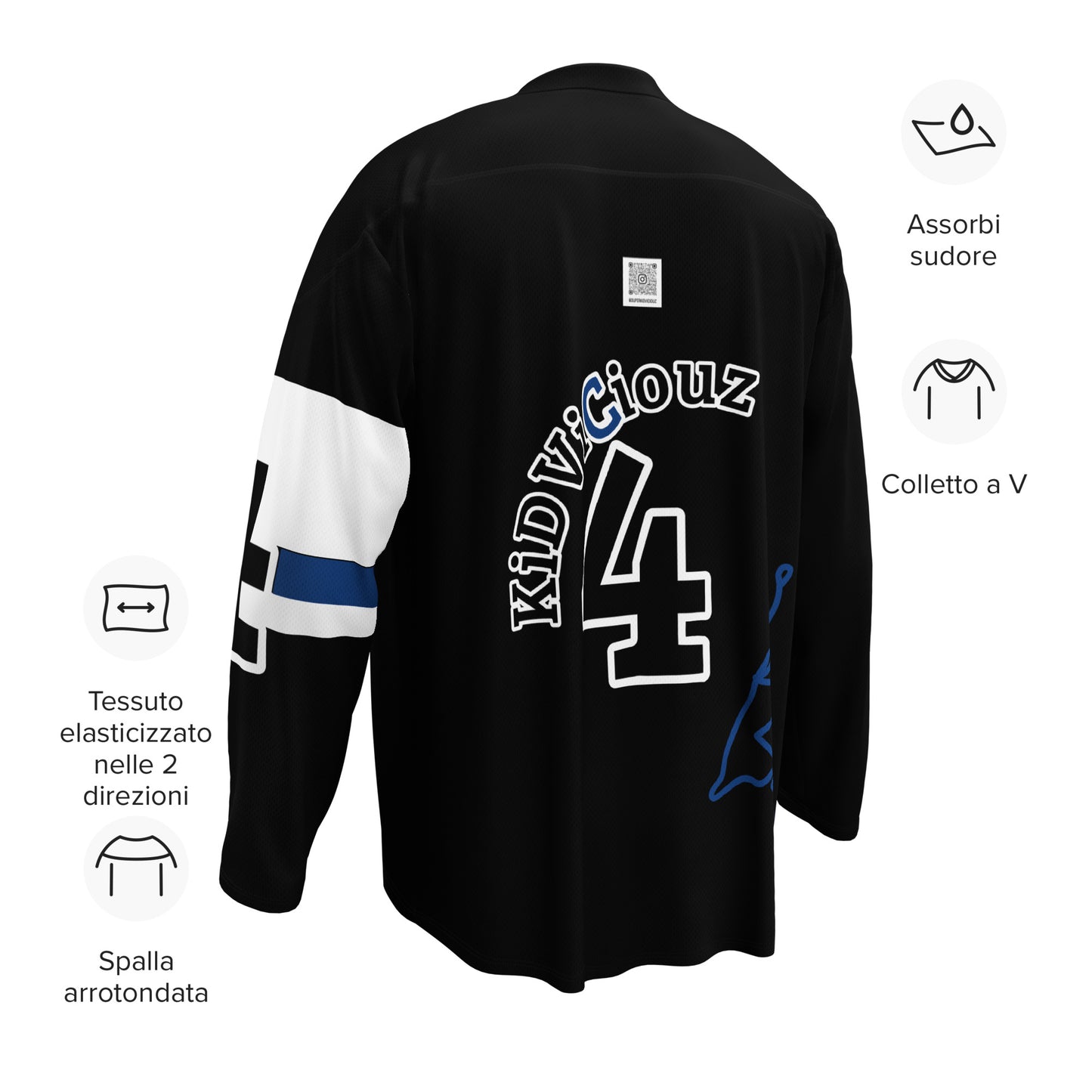 SUPA Recycled hockey fan jersey