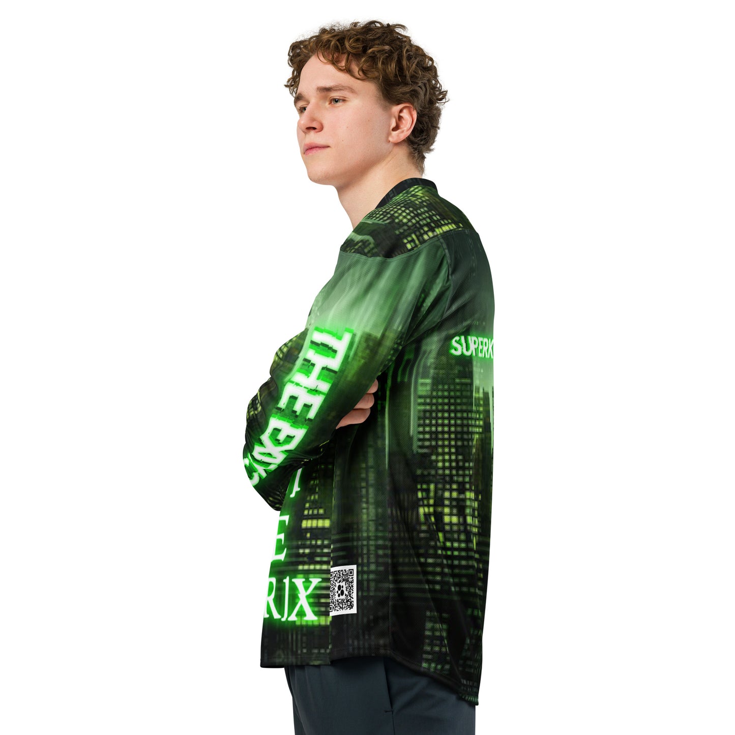 SUPA MATRIX Recycled hockey fan jersey