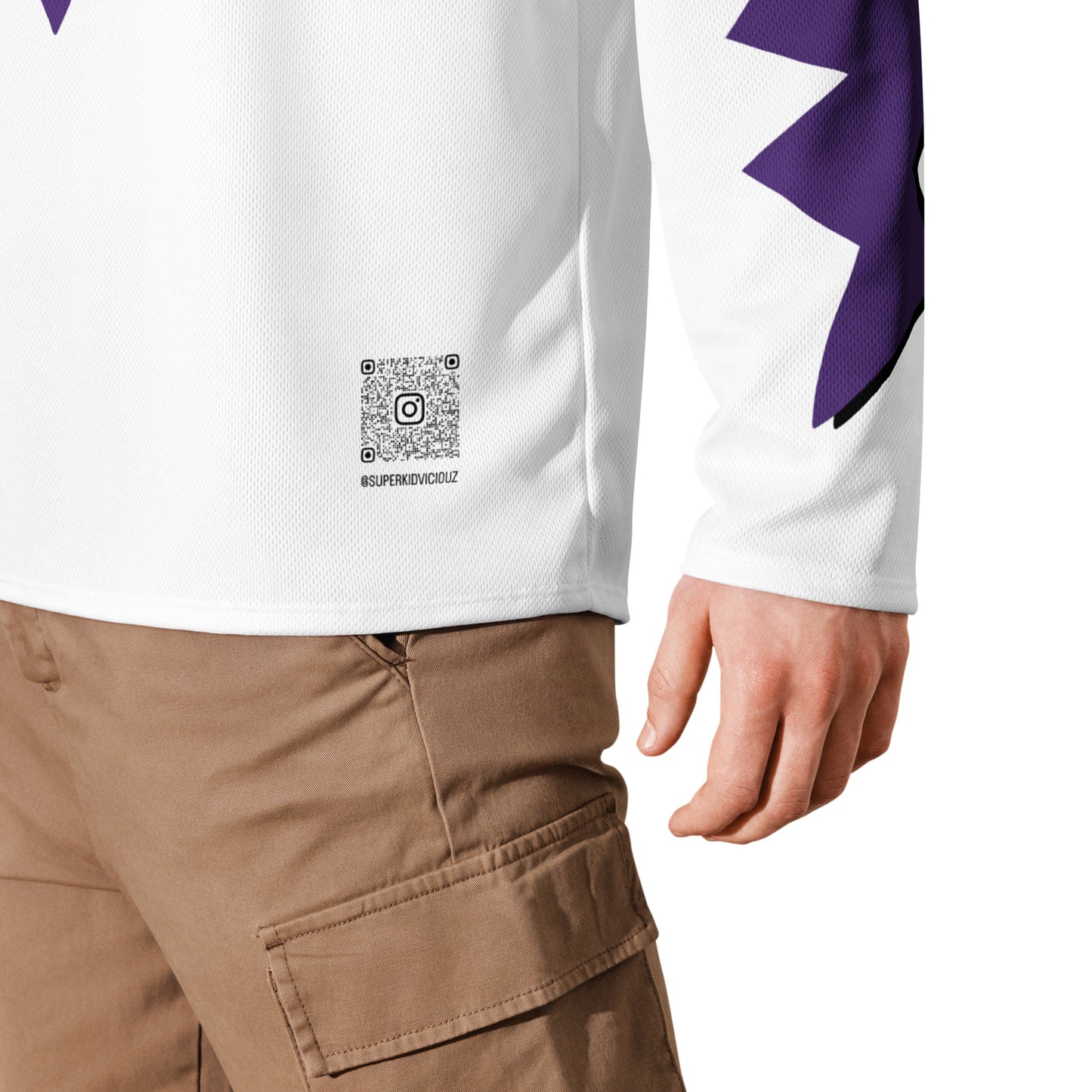supa Recycled hockey fan jersey