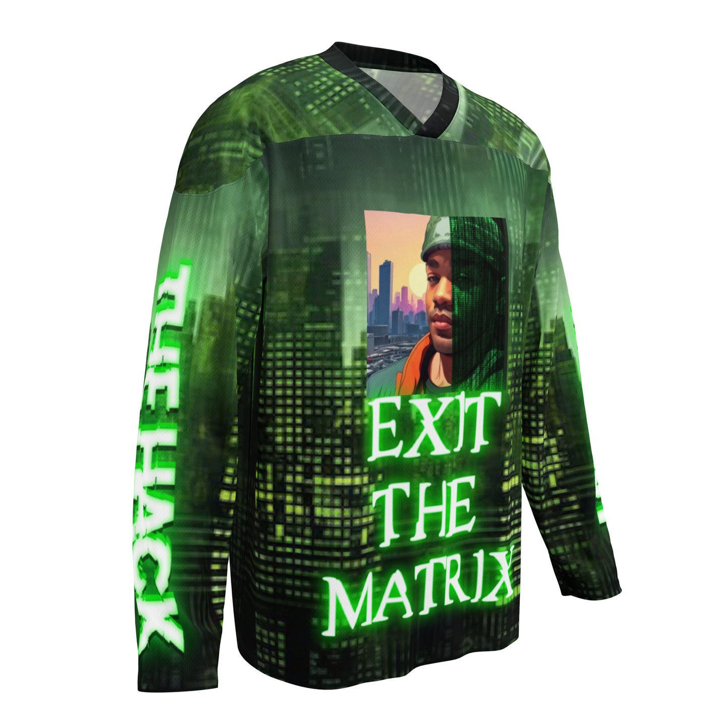 SUPA MATRIX Recycled hockey fan jersey