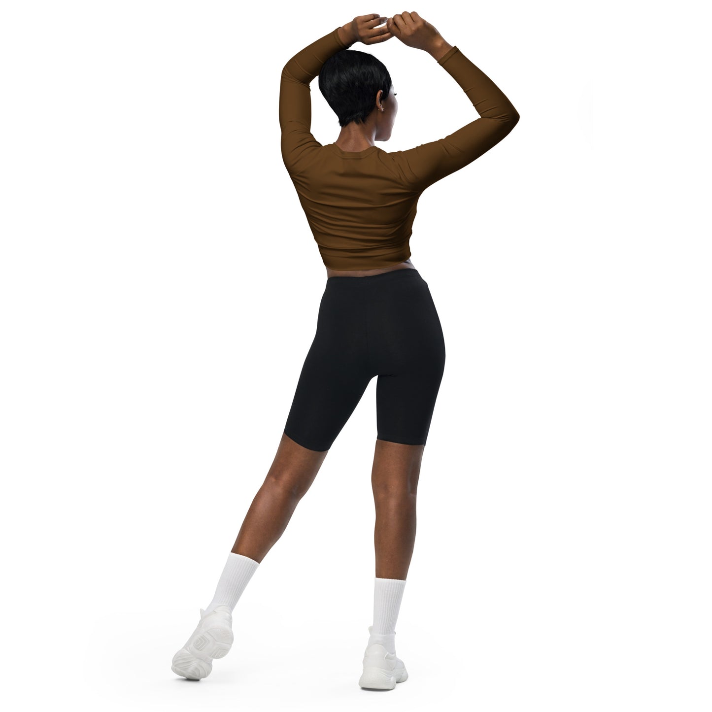 VOYEA Recycled long-sleeve crop top