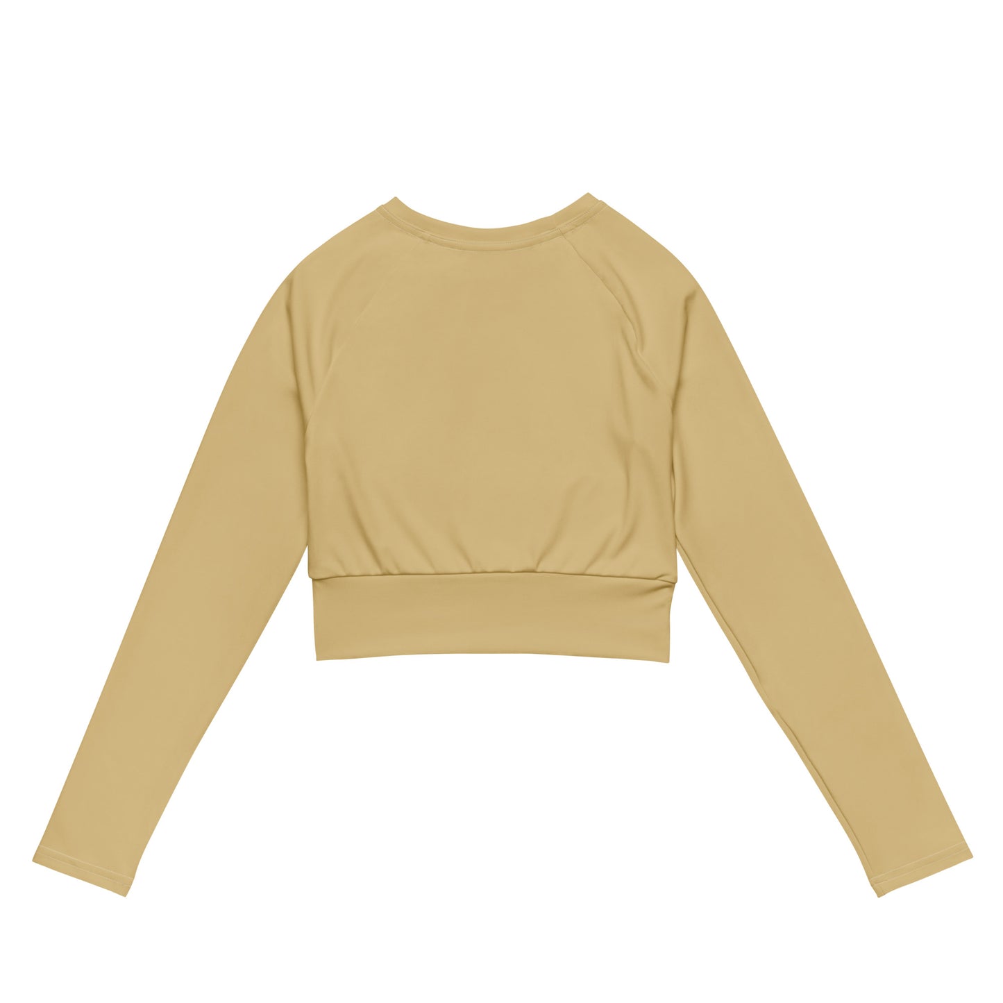 Voyea Recycled long-sleeve crop top