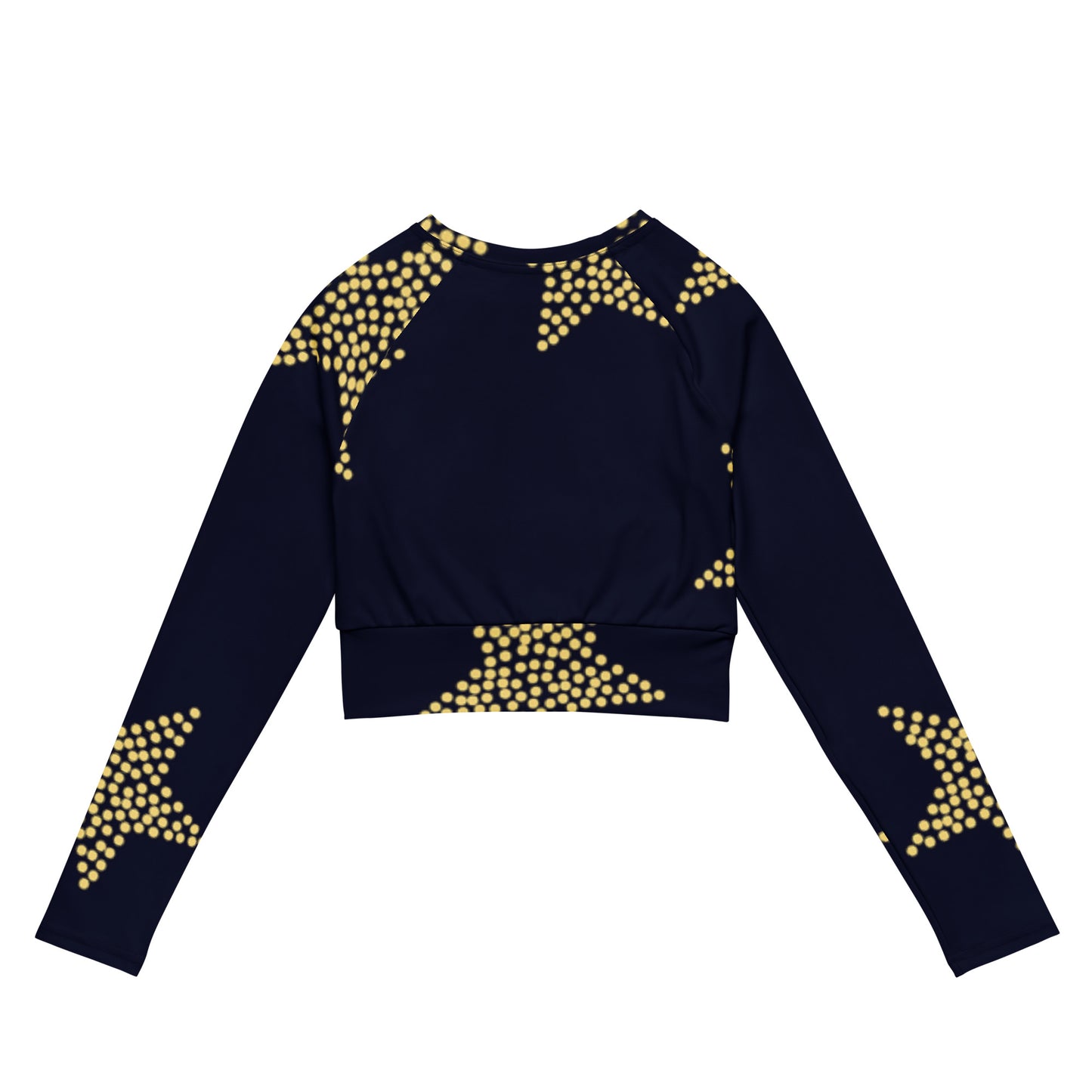 supa Recycled long-sleeve crop top
