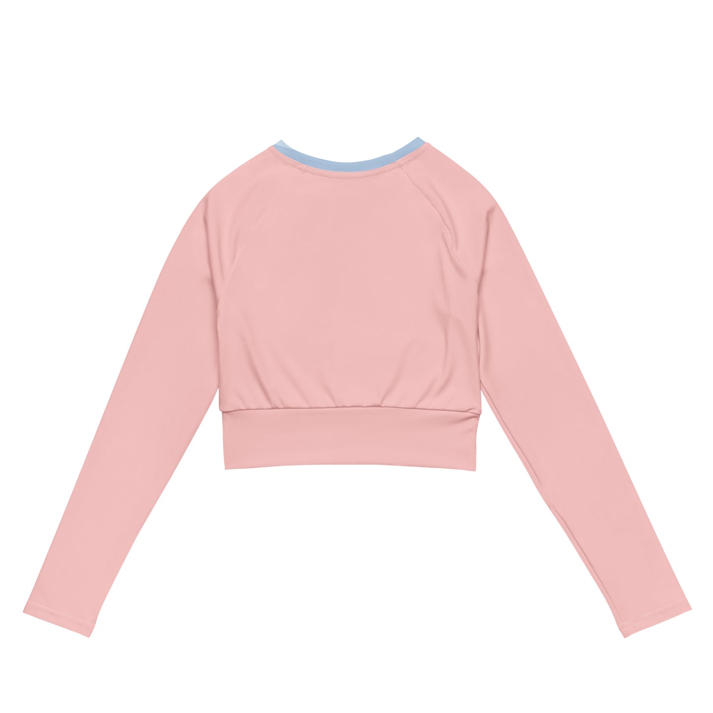 SUPABREATHRecycled long-sleeve crop top