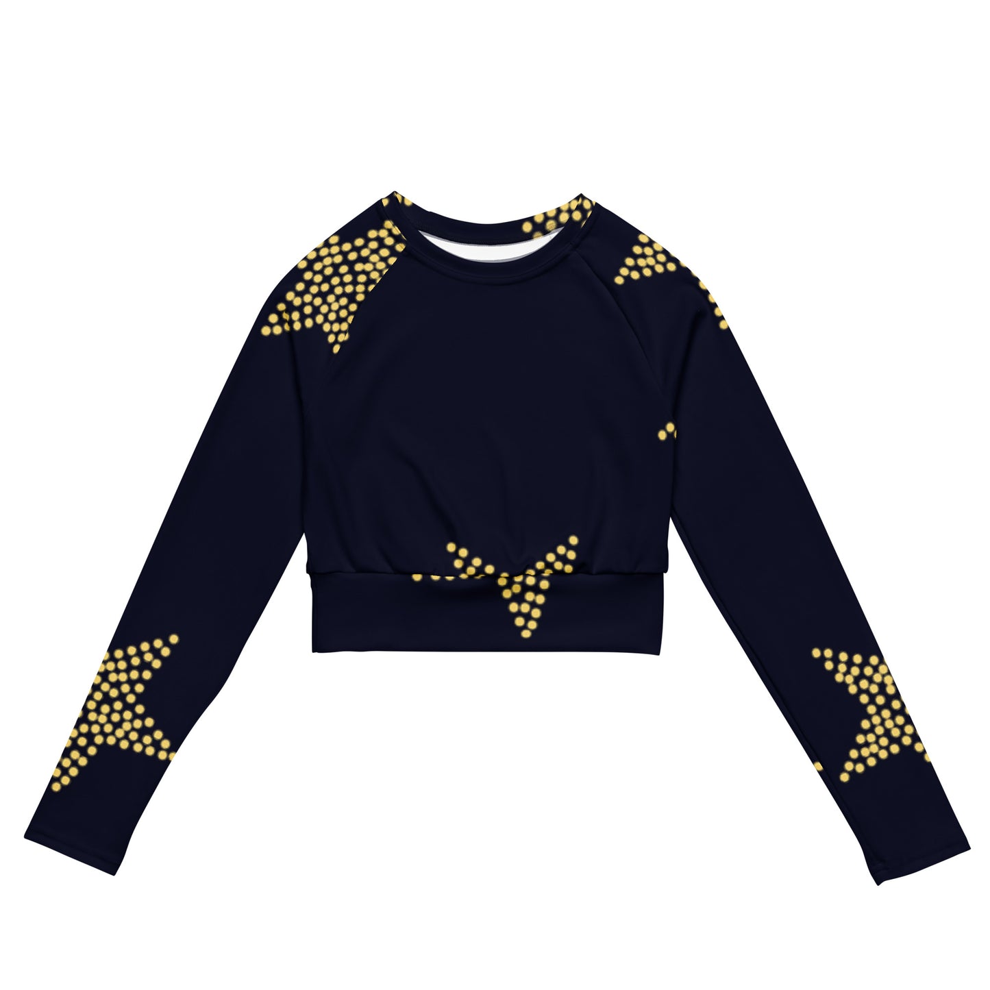 supa Recycled long-sleeve crop top