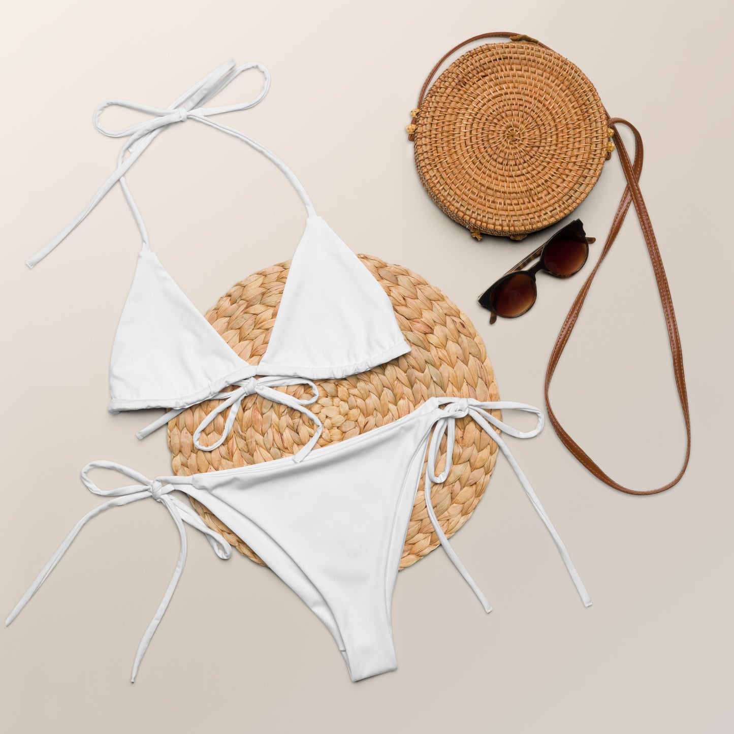 supa All-over print recycled string bikini