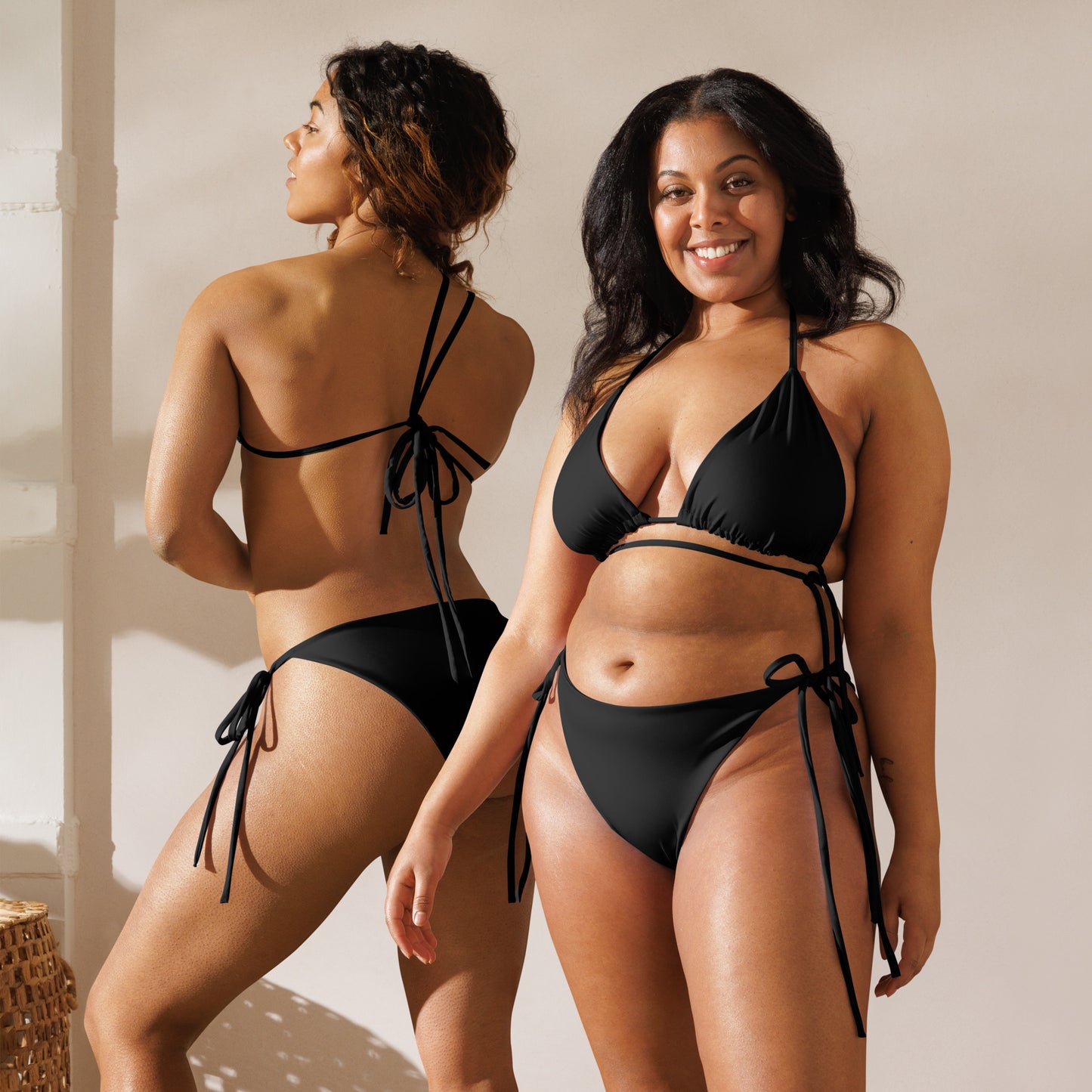 sopa All-over print recycled string bikini