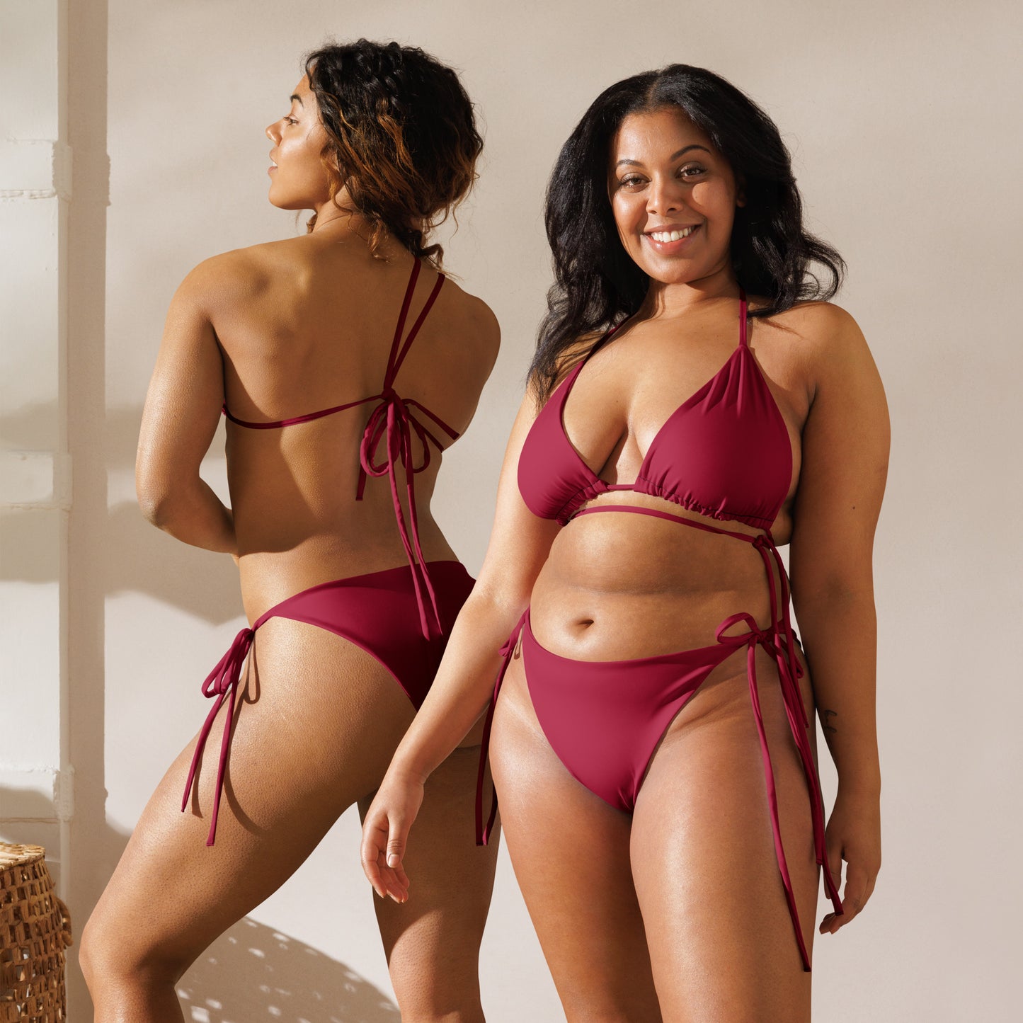 supa All-over print recycled string bikini