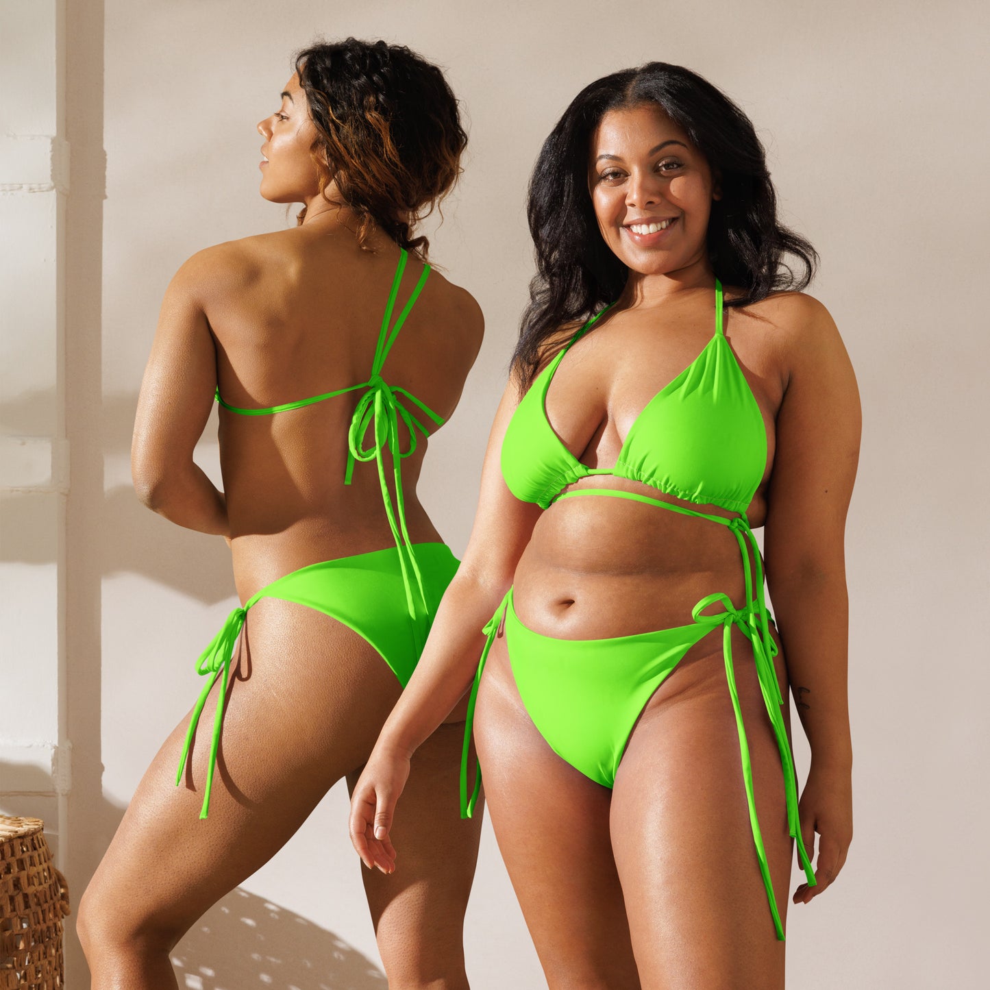 supa All-over print recycled string bikini