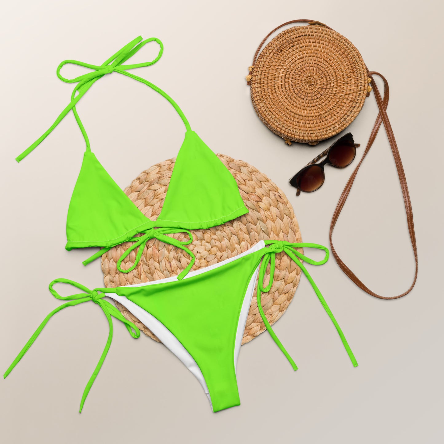 supa All-over print recycled string bikini