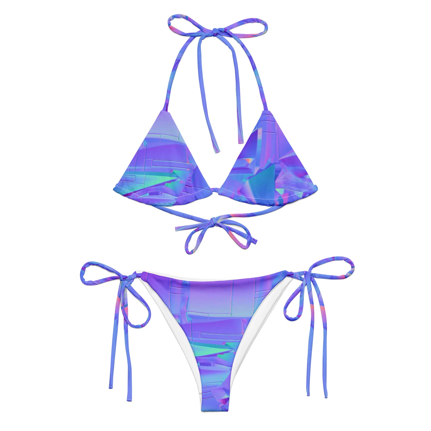 supa All-over print recycled string bikini