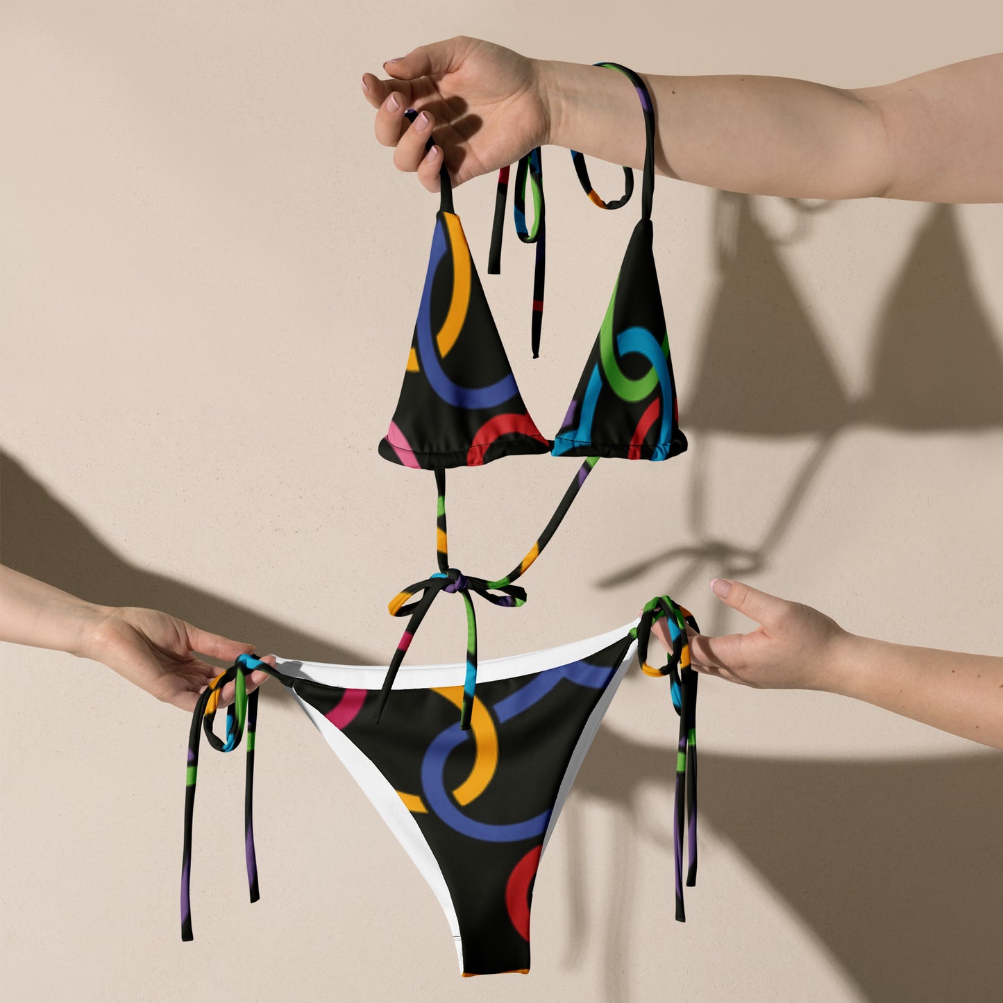 supa All-over print recycled string bikini