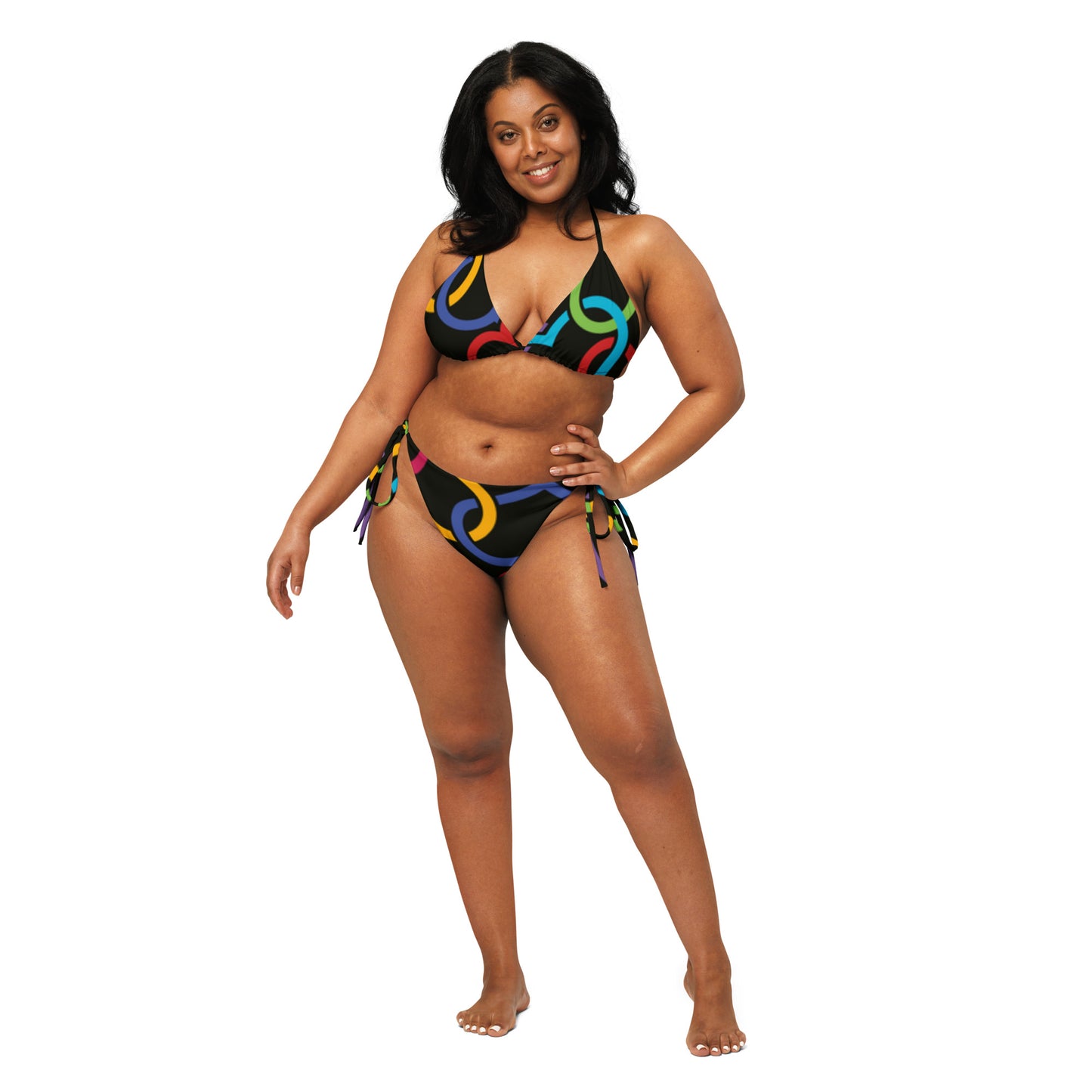 supa All-over print recycled string bikini