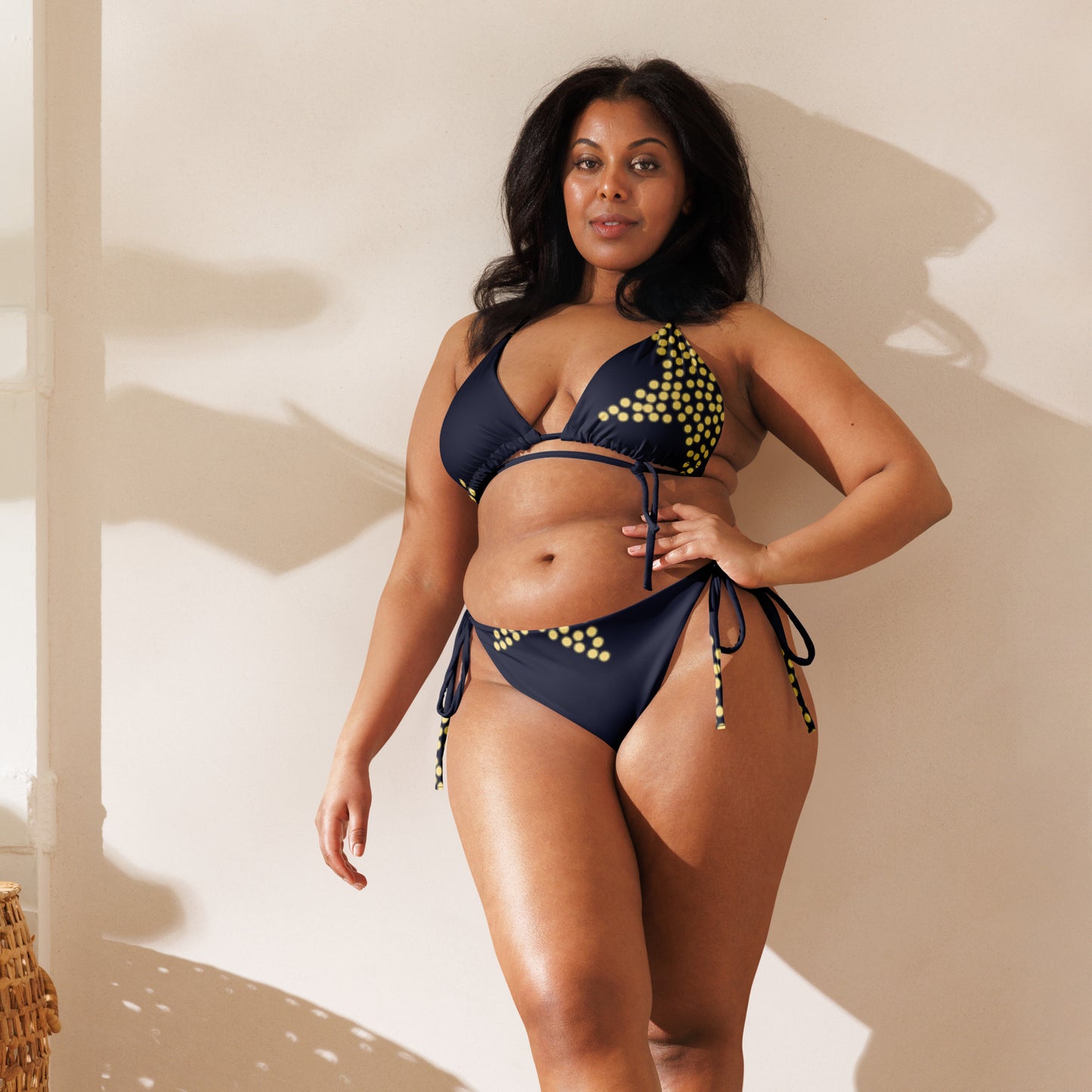 supa All-over print recycled string bikini