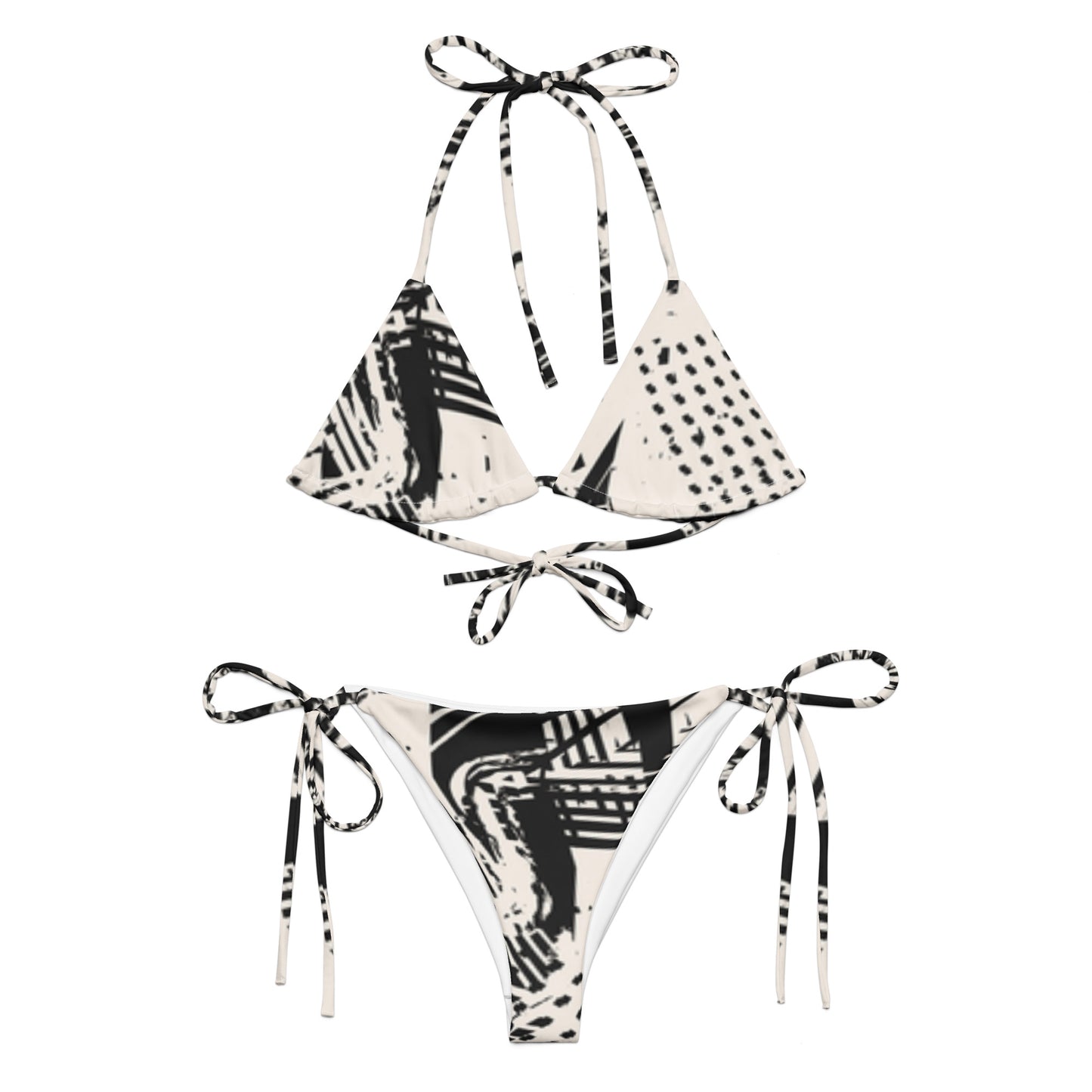 supa All-over print recycled string bikini