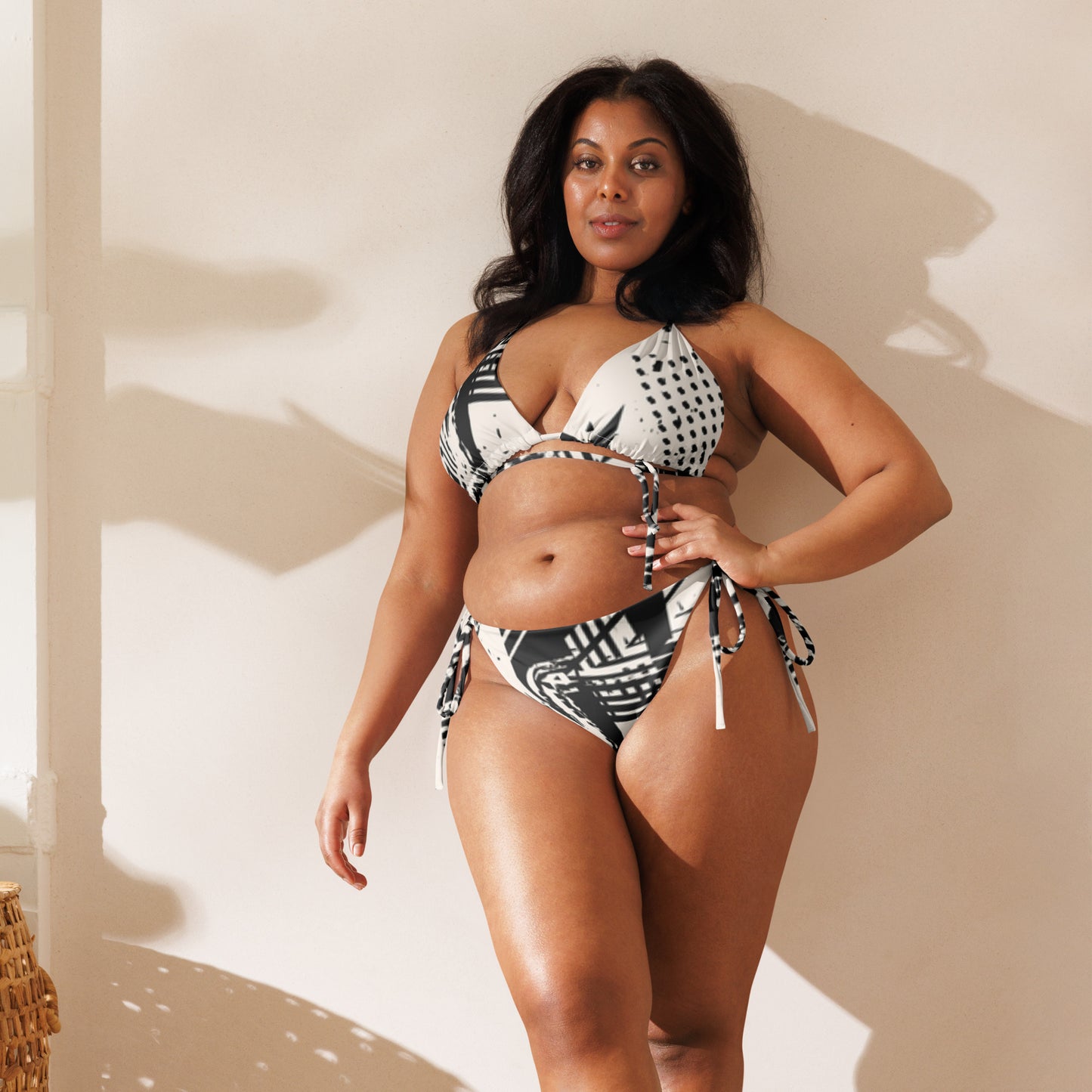 supa All-over print recycled string bikini