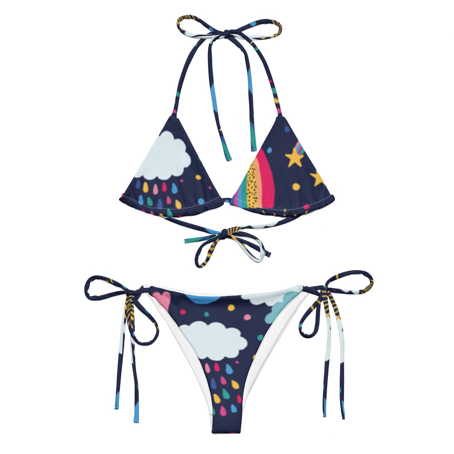 supa All-over print recycled string bikini