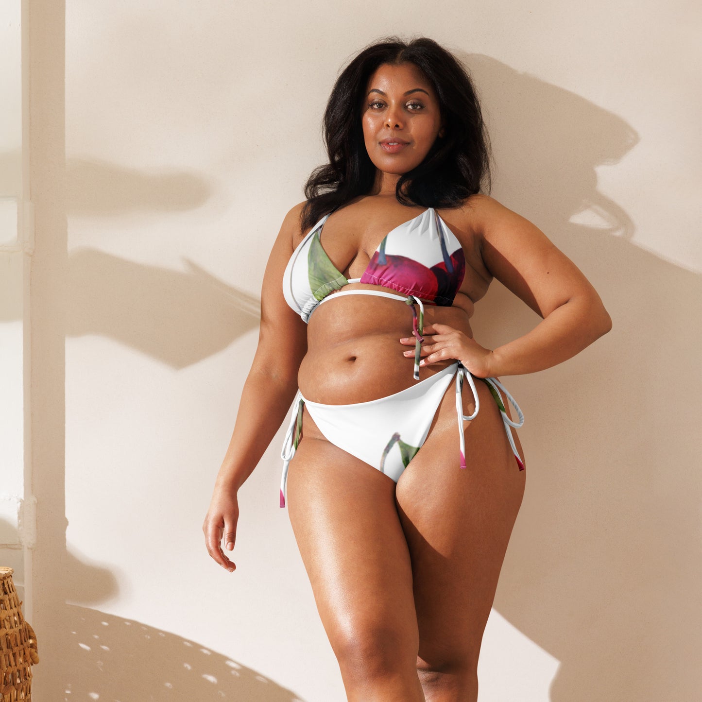 supa  All-over print recycled string bikini