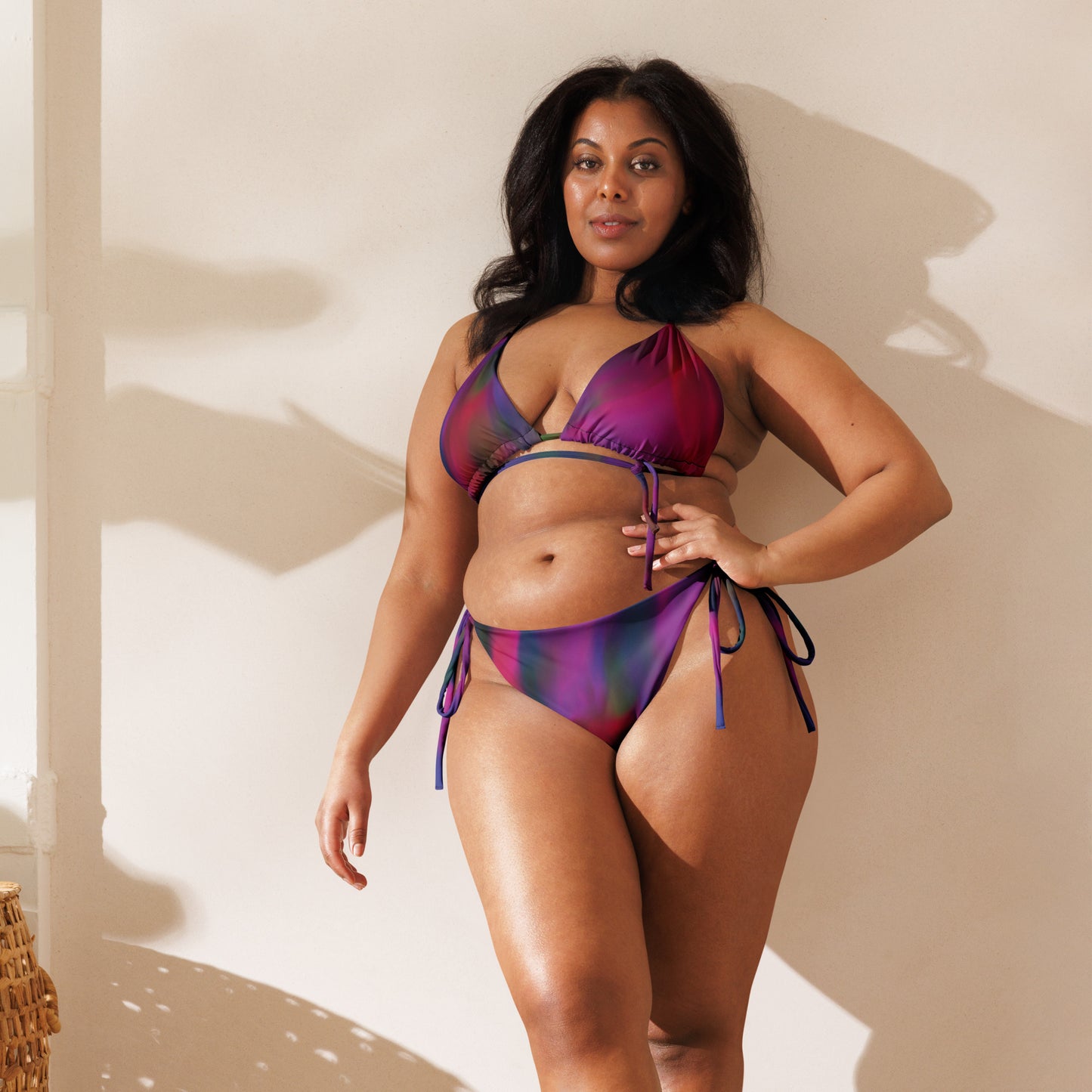 supa All-over print recycled string bikini