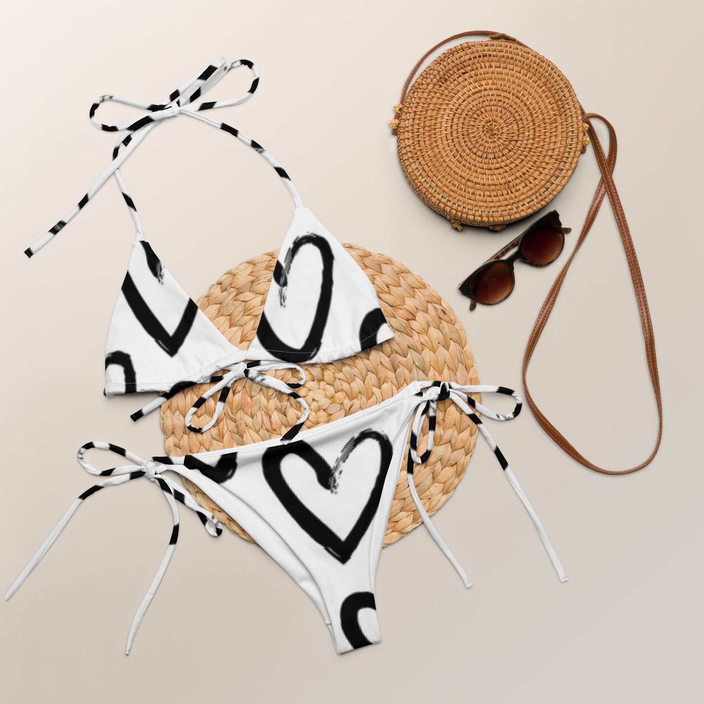 supa All-over print recycled string bikini