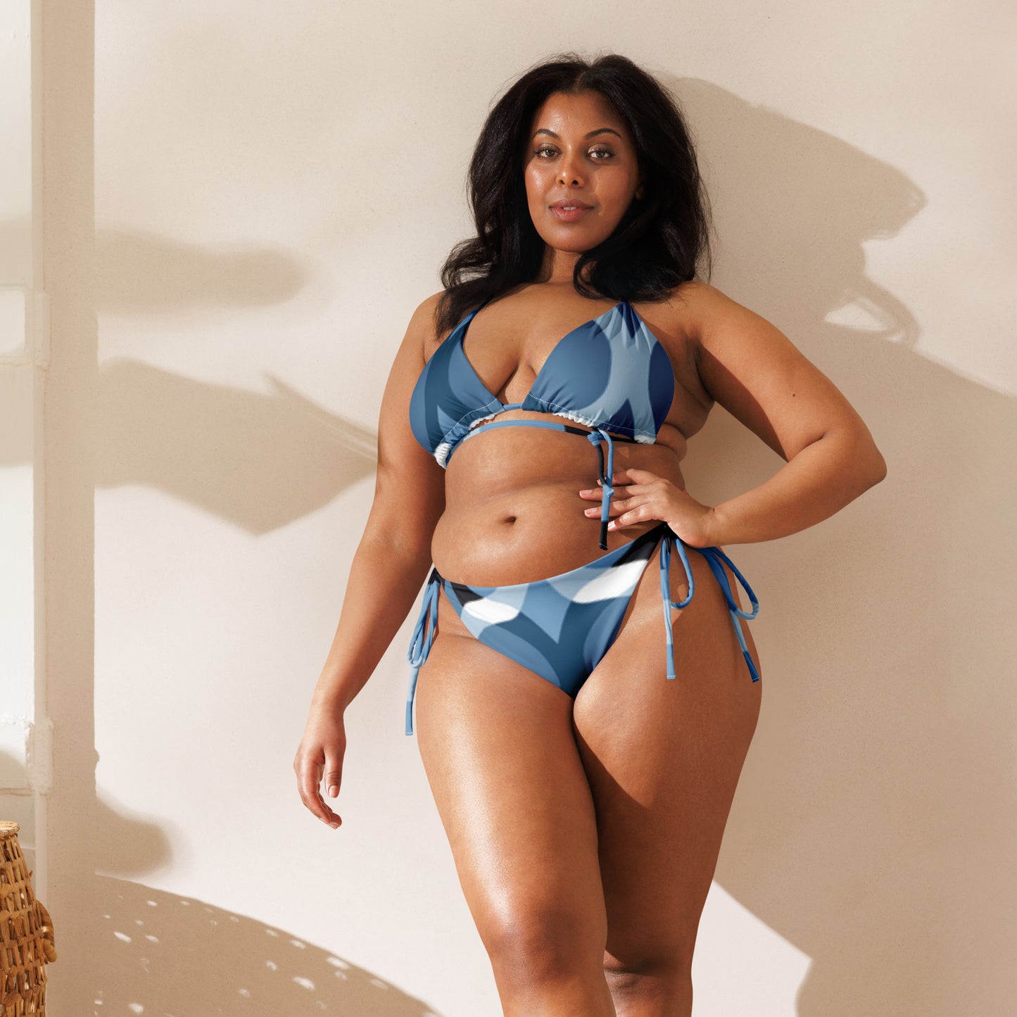 supa All-over print recycled string bikini