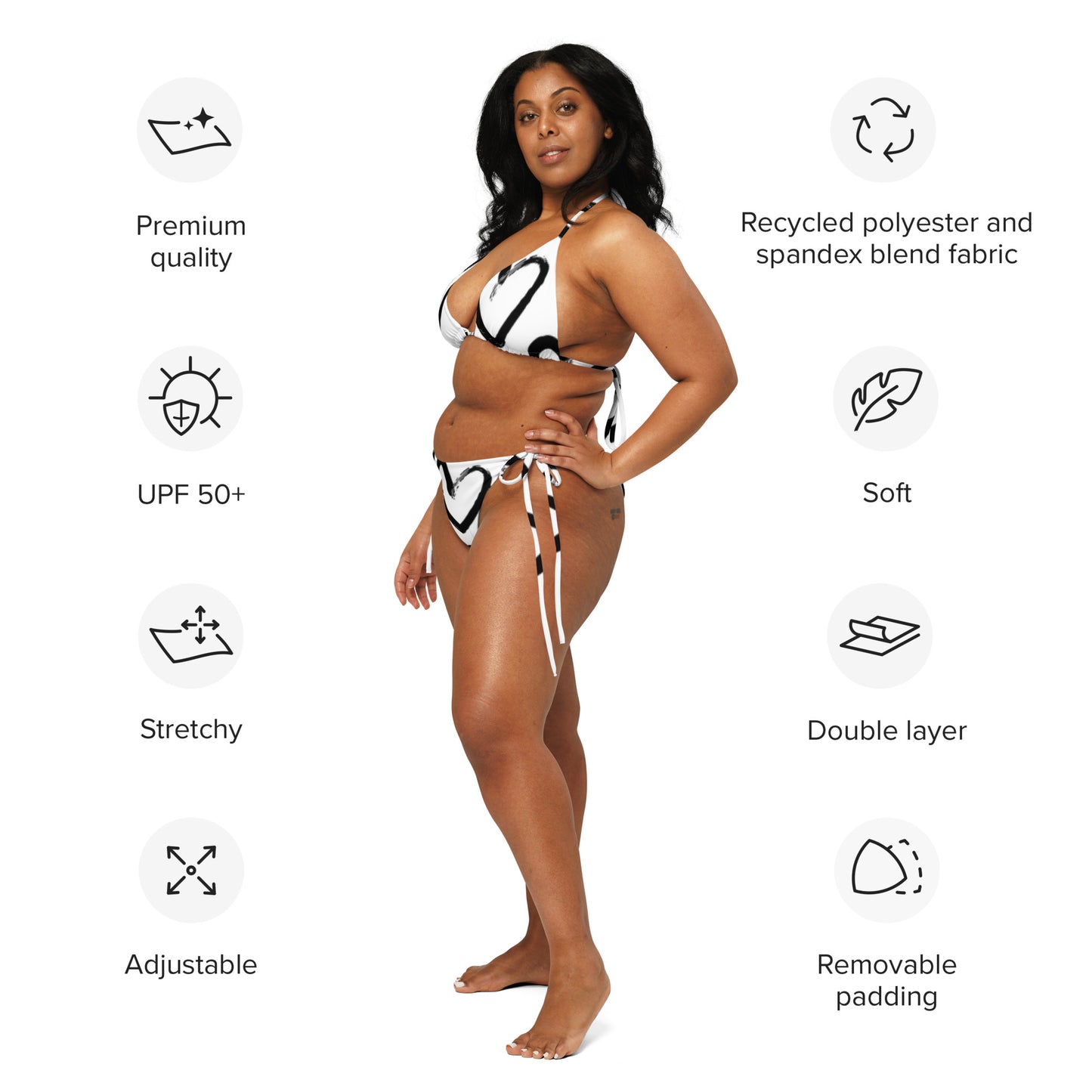 supa All-over print recycled string bikini