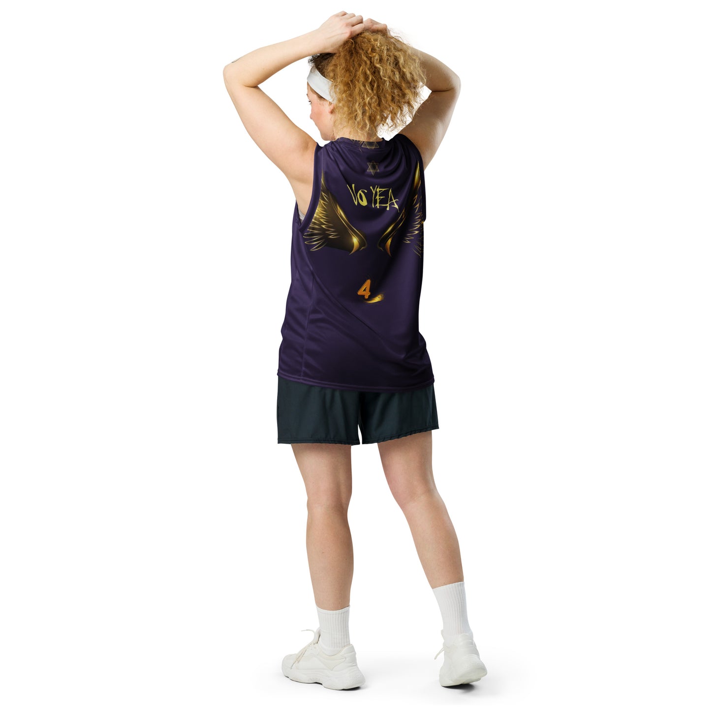 supa israelite jersey Recycled unisex basketball jersey