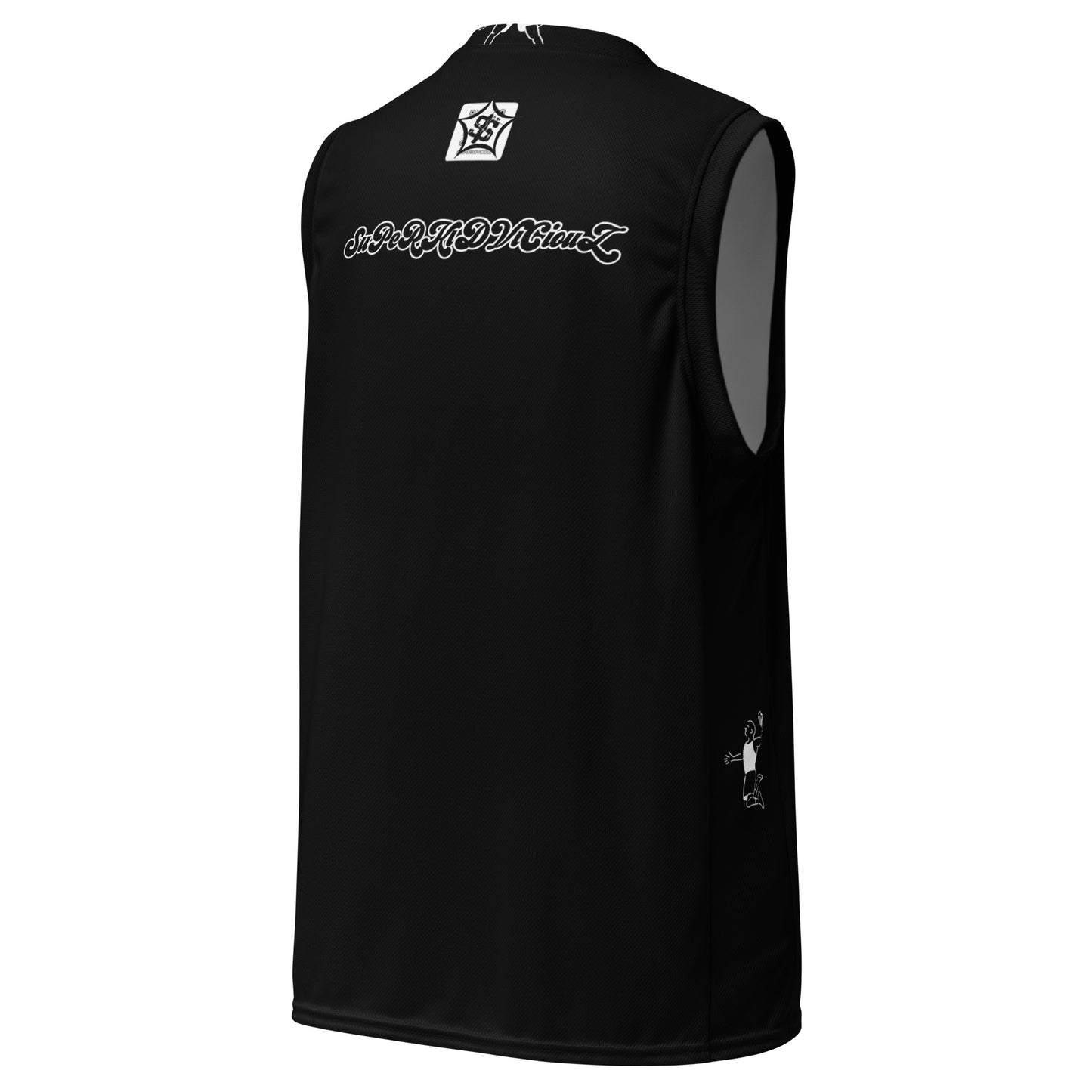 SUPA Recycled unisex basketball jersey