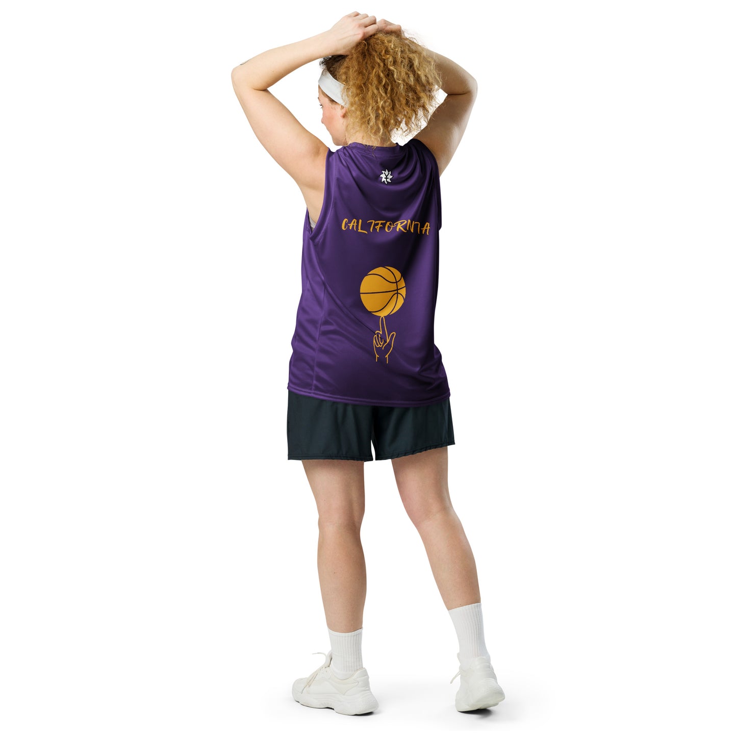 SUPA PA  Recycled unisex basketball jersey