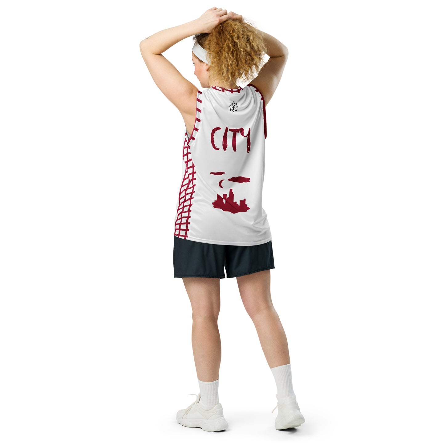 SUPA Recycled unisex basketball jersey