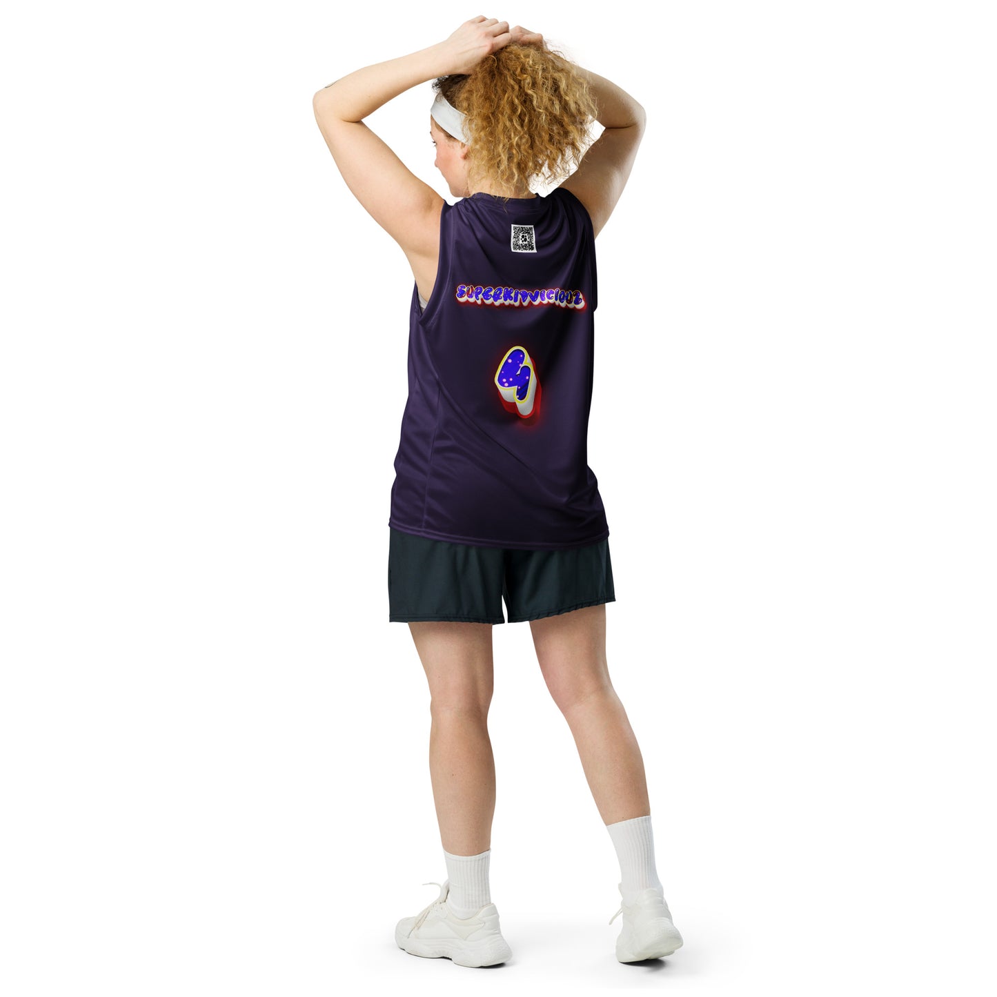 SUPA Recycled unisex basketball jersey