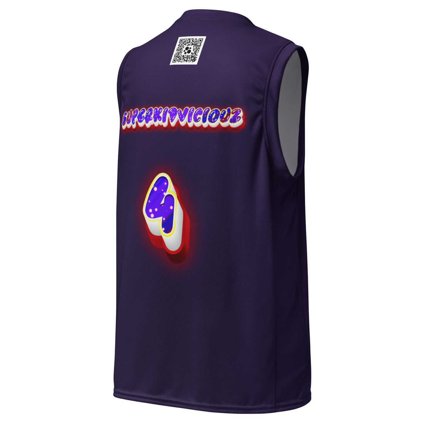 SUPA Recycled unisex basketball jersey