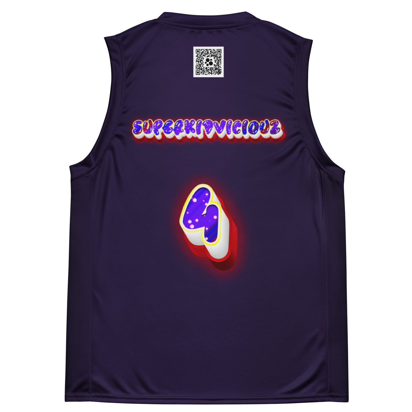 SUPA Recycled unisex basketball jersey