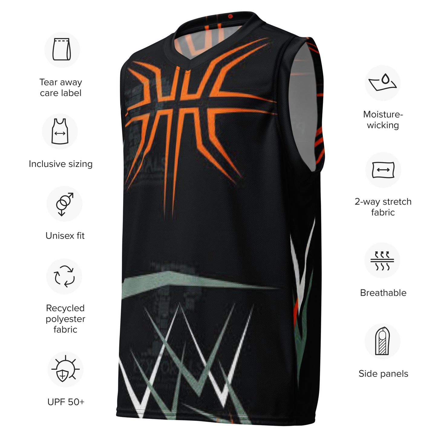 supa Recycled unisex basketball jersey