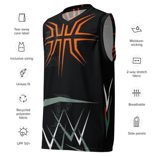 supa Recycled unisex basketball jersey