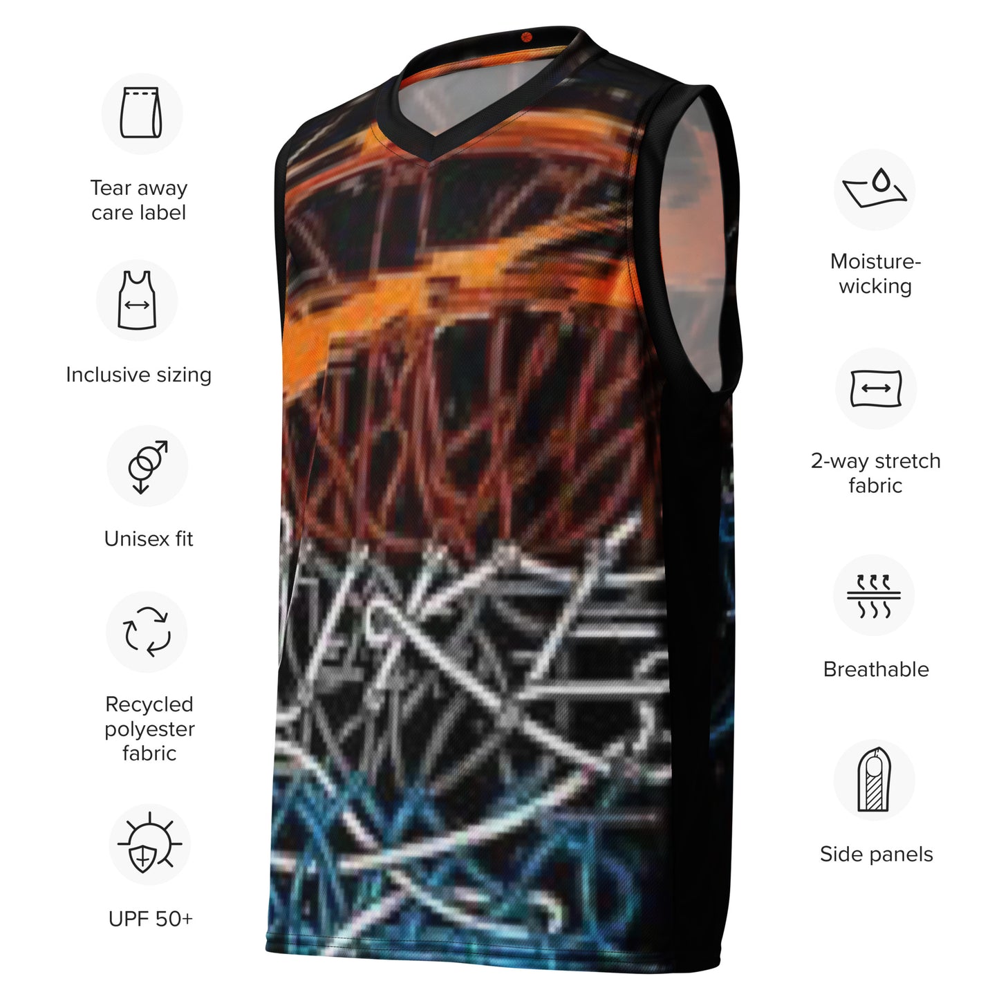 supa Recycled unisex basketball jersey