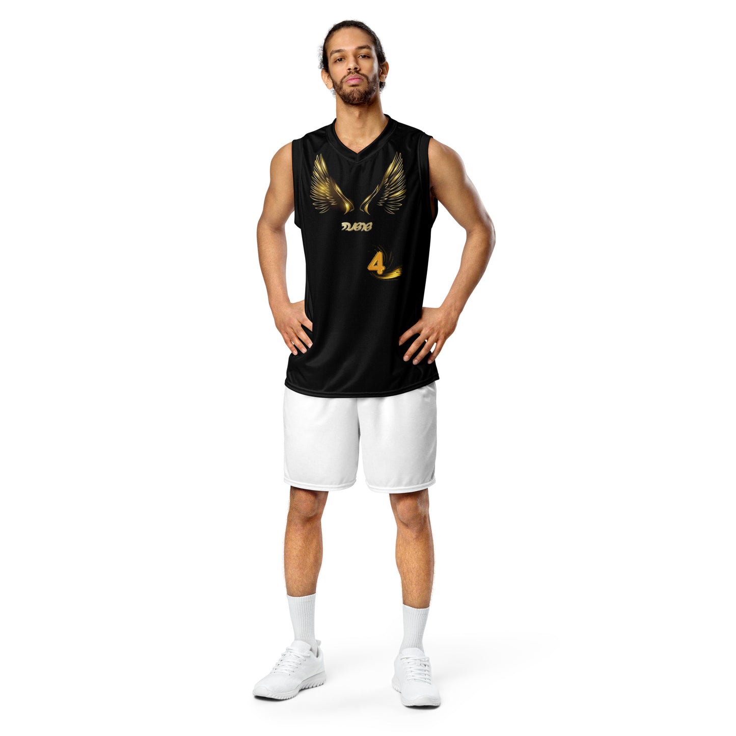 supa israelite Recycled unisex basketball jersey
