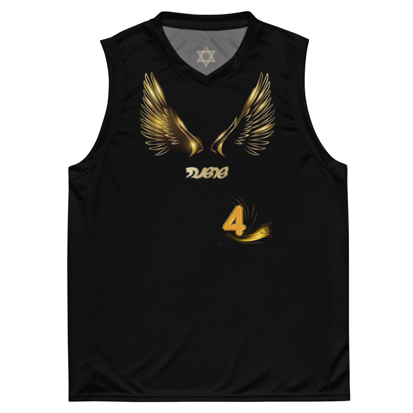 supa israelite Recycled unisex basketball jersey