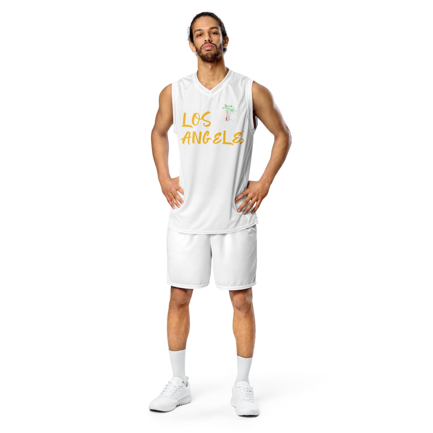 hebrew isrealite Recycled unisex basketball jersey