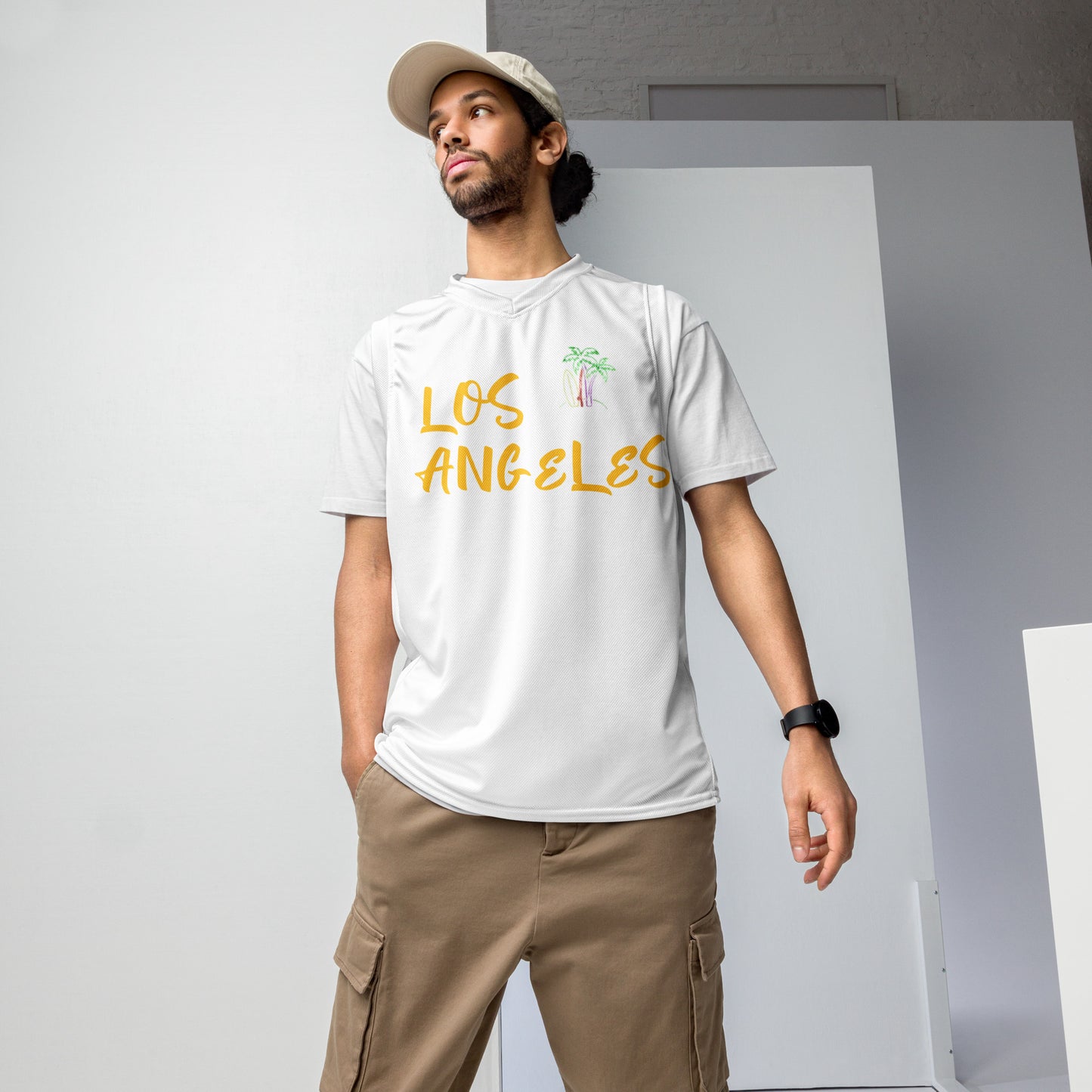 hebrew isrealite Recycled unisex basketball jersey