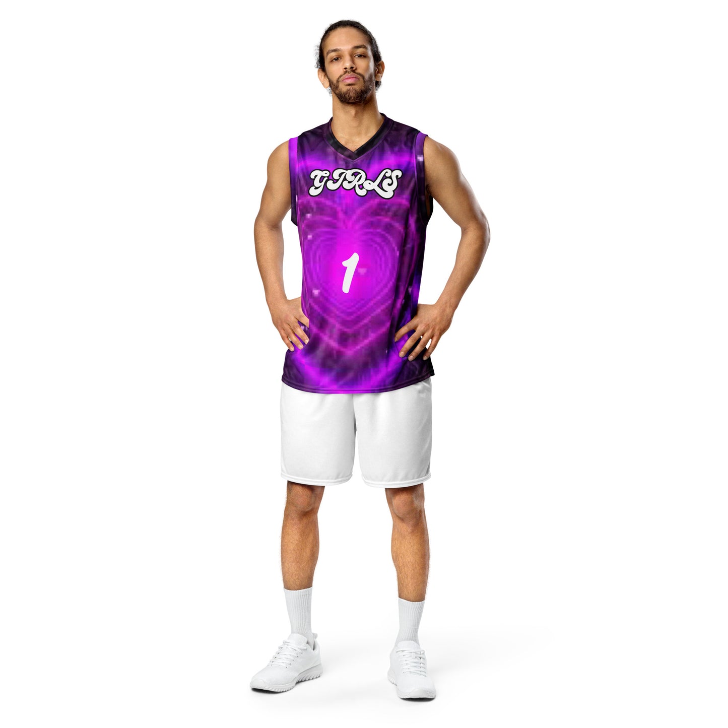 SUPA Recycled unisex basketball jersey
