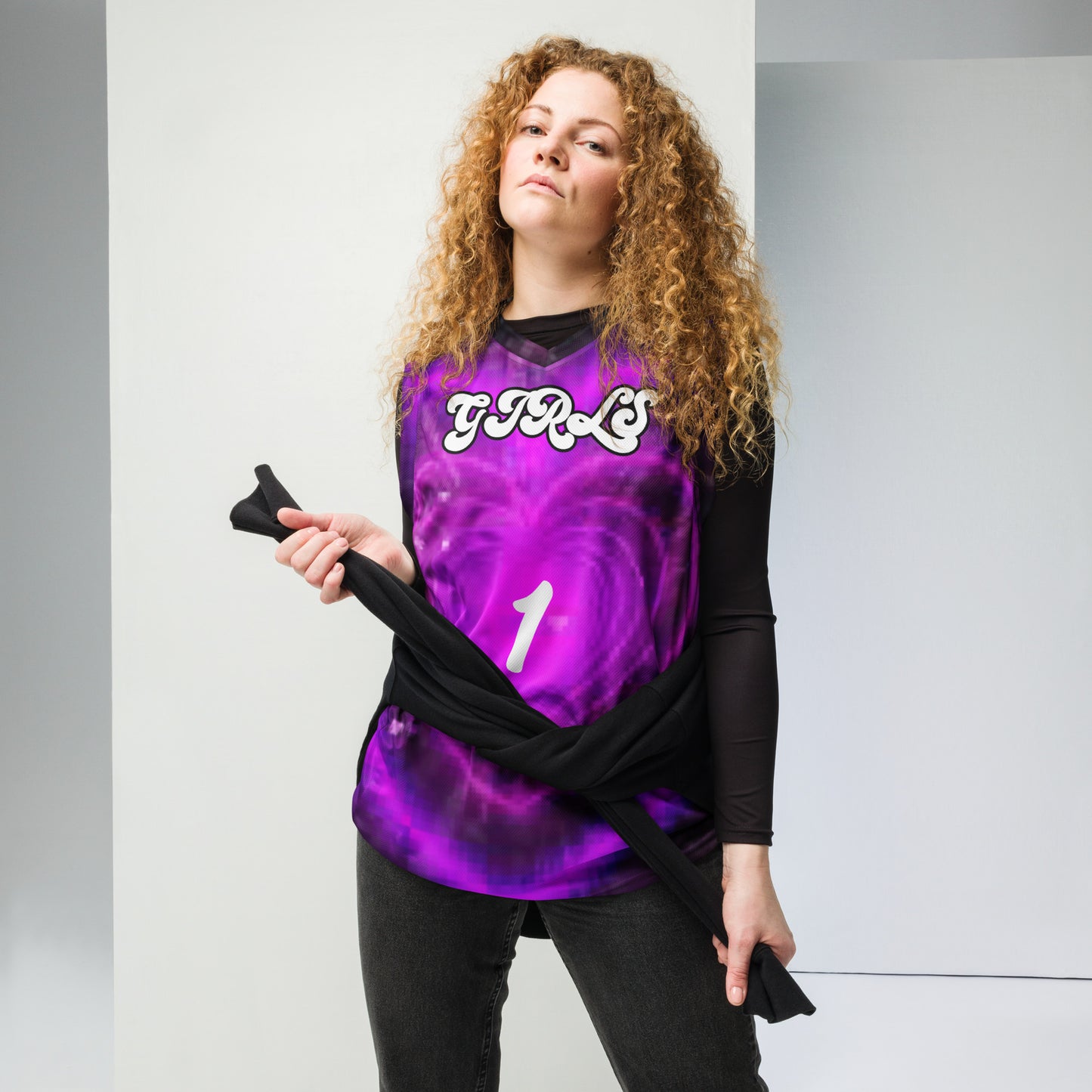 SUPA Recycled unisex basketball jersey